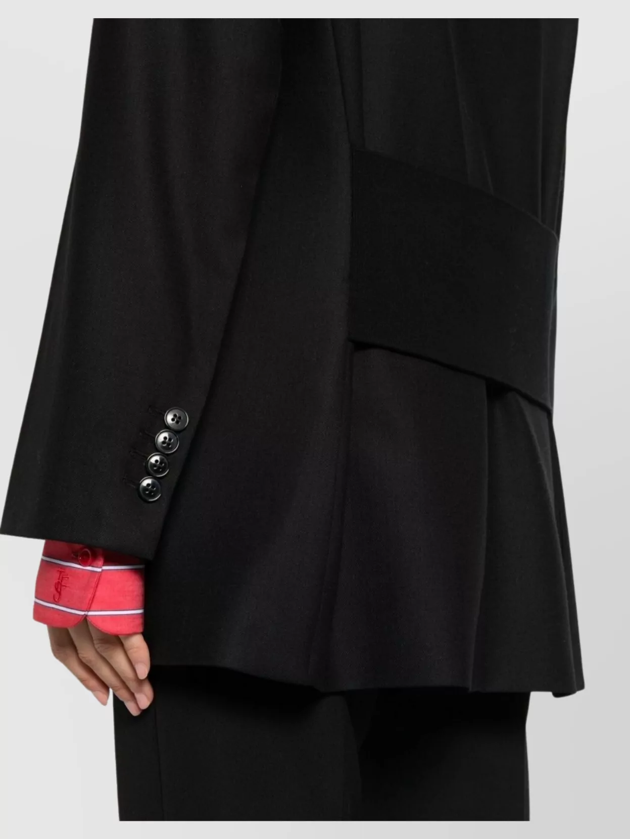 Victoria Beckham Blazer Double-Breasted Padded Shoulders