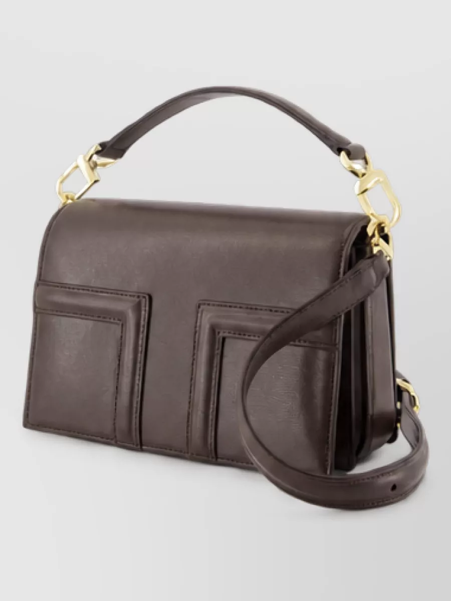 Totême Leather Mini Clutch Bag