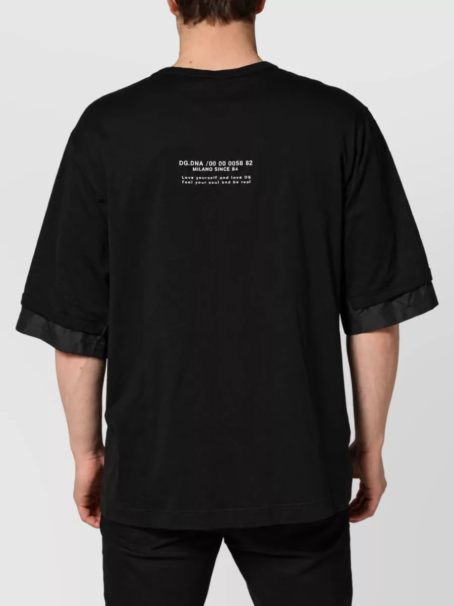 Dolce&Gabbana Camouflage Pocket Oversized T-Shirt