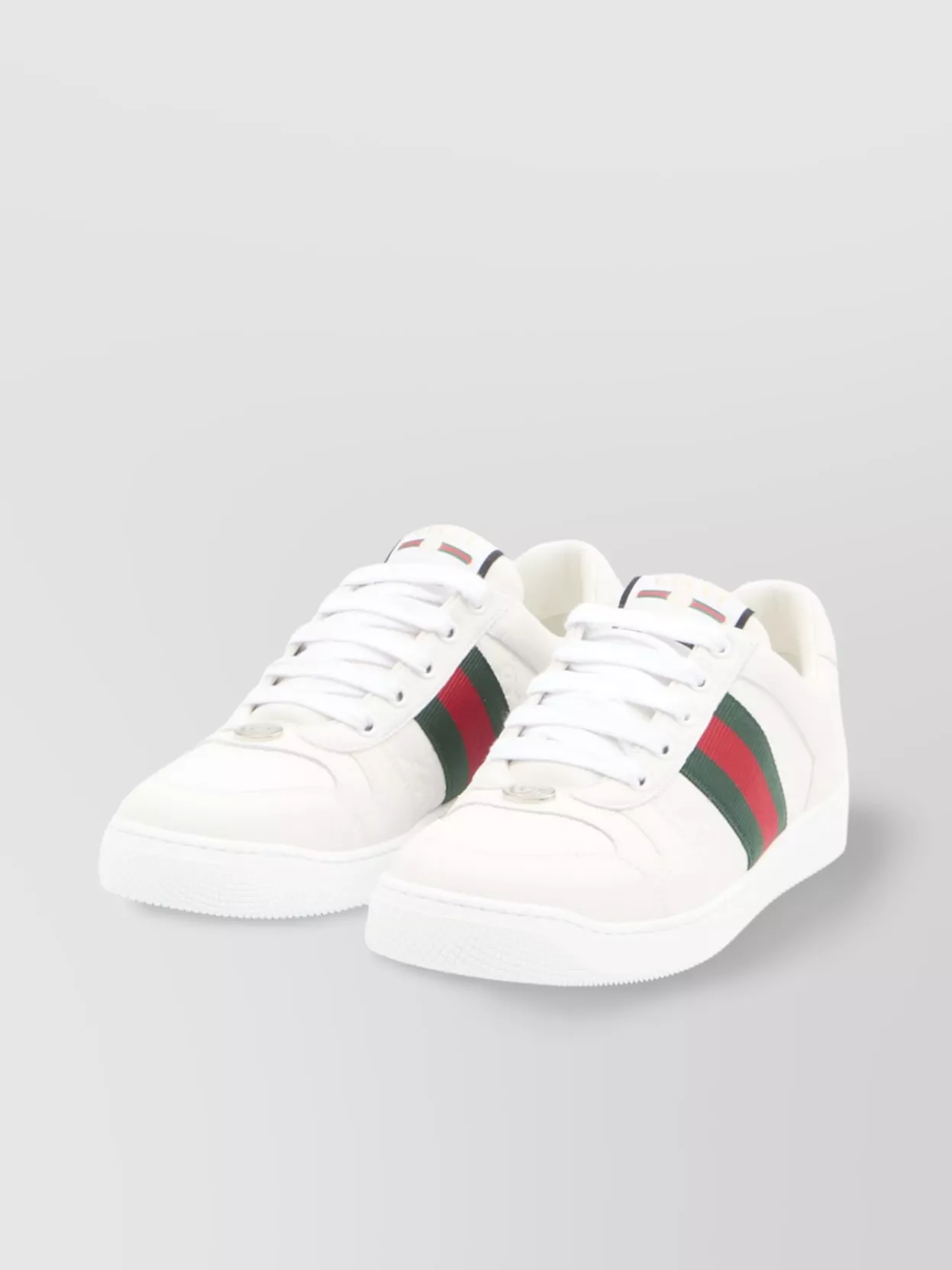 Gucci Gg Leather Insert Sneakers