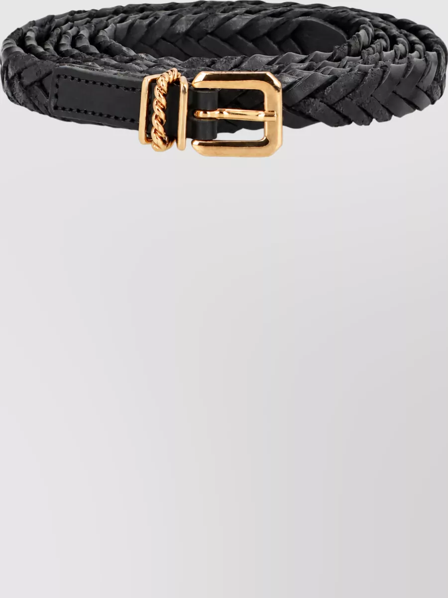 Etro Woven Leather Belt