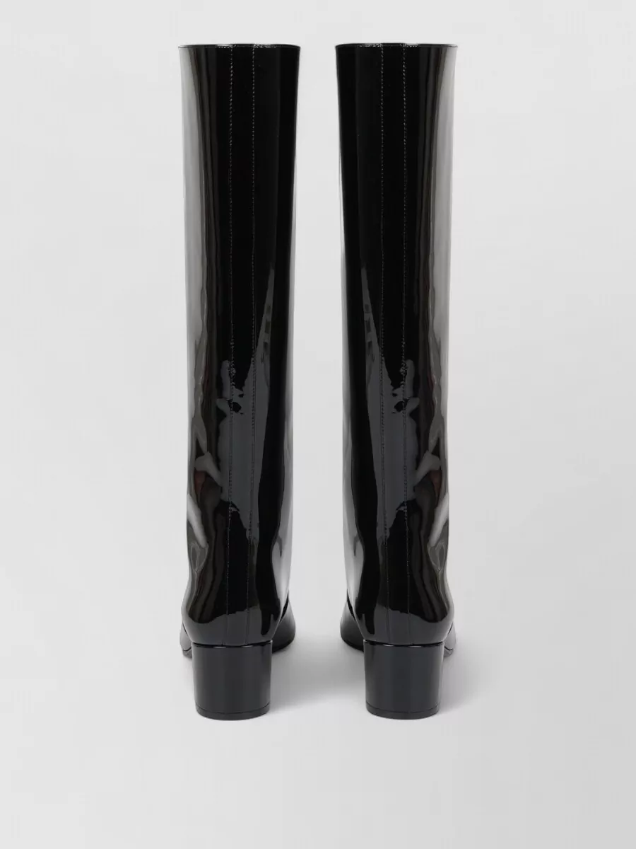Celine Leather High Boots