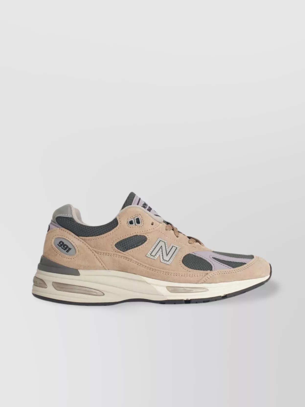 New Balance Suede Blend Sneakers Mesh Panels