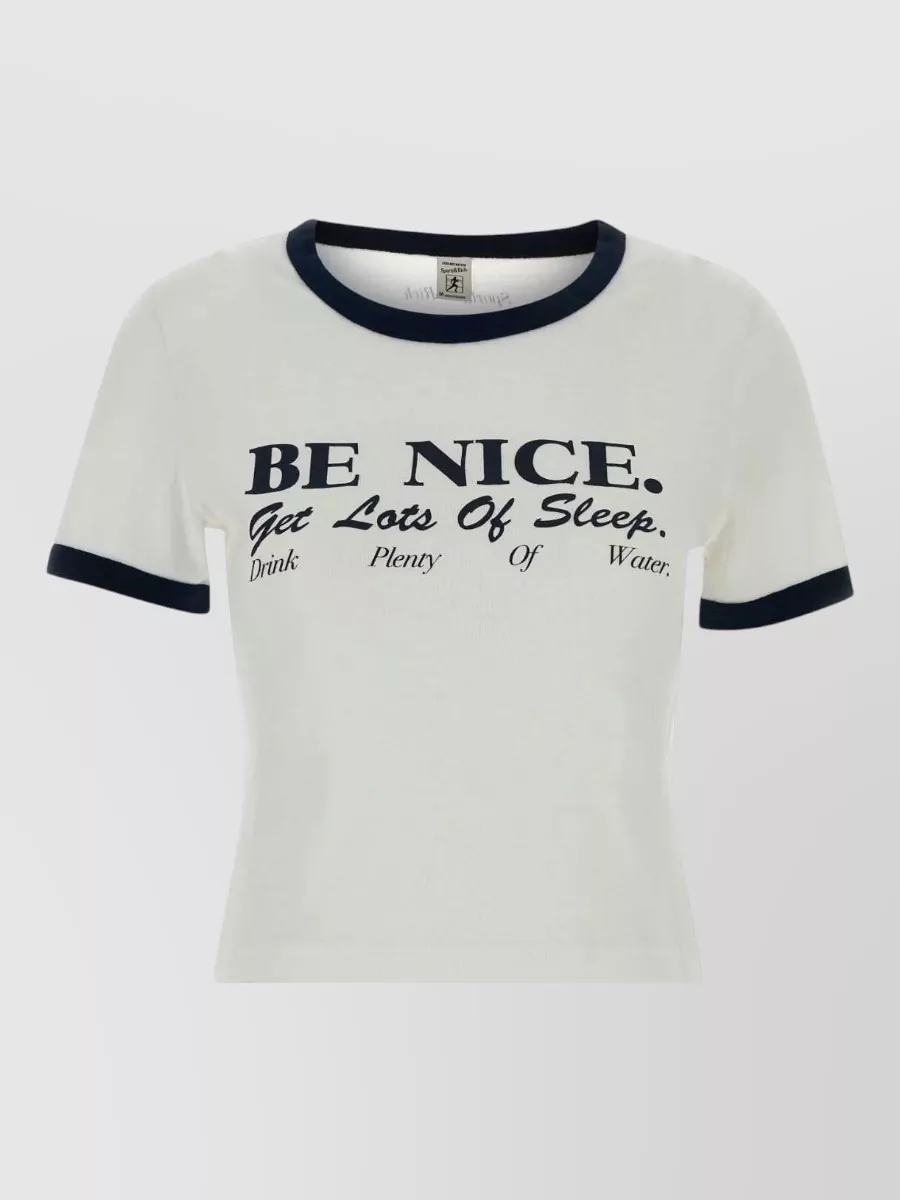 Sporty & Rich Cotton T-Shirt