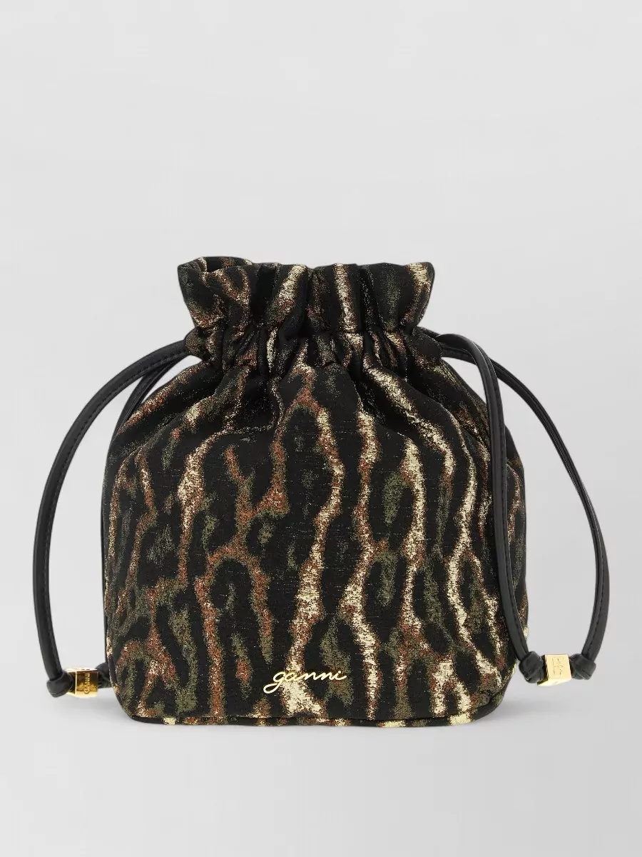 Ganni bou bucket bag