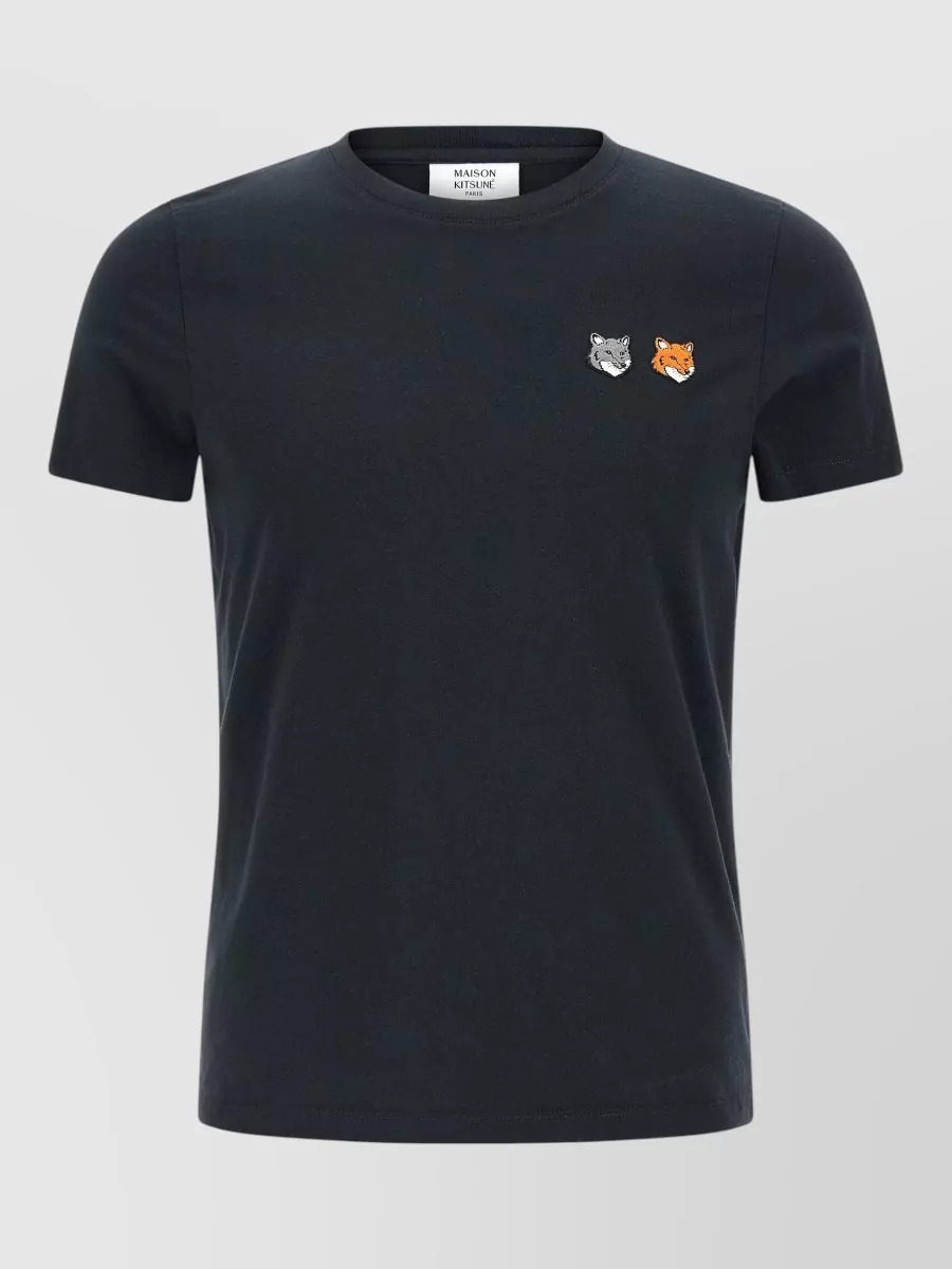Maison Kitsuné organic cotton double fox head regular t-shirt