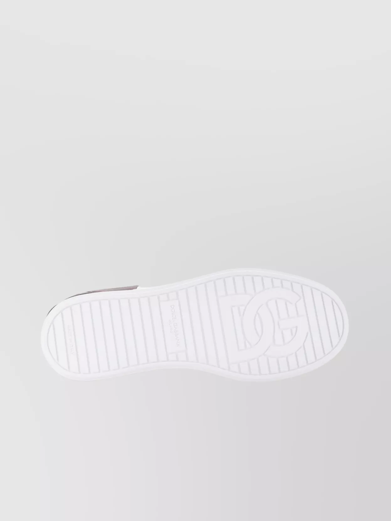 Dolce&Gabbana Leather Sneakers Rubber Sole