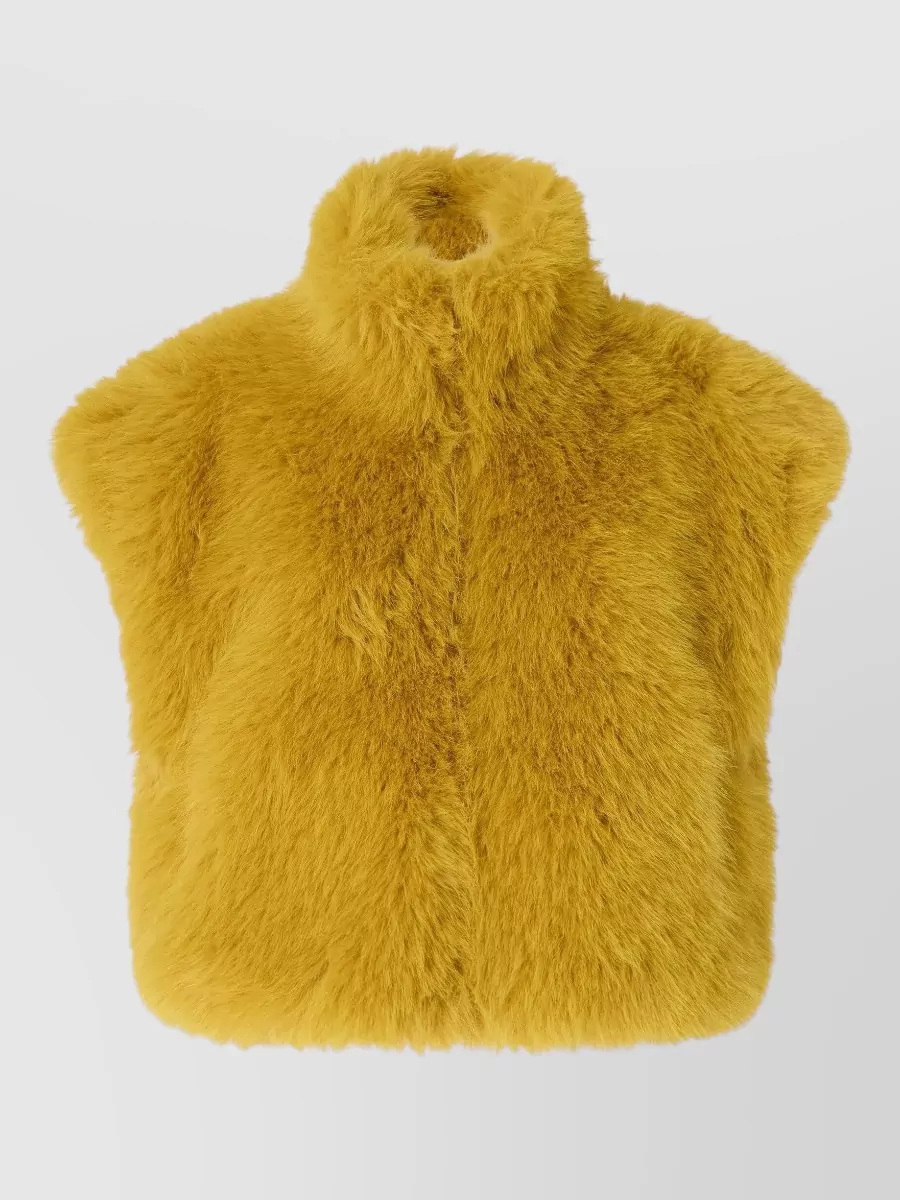 Pinko Faux fur gilet
