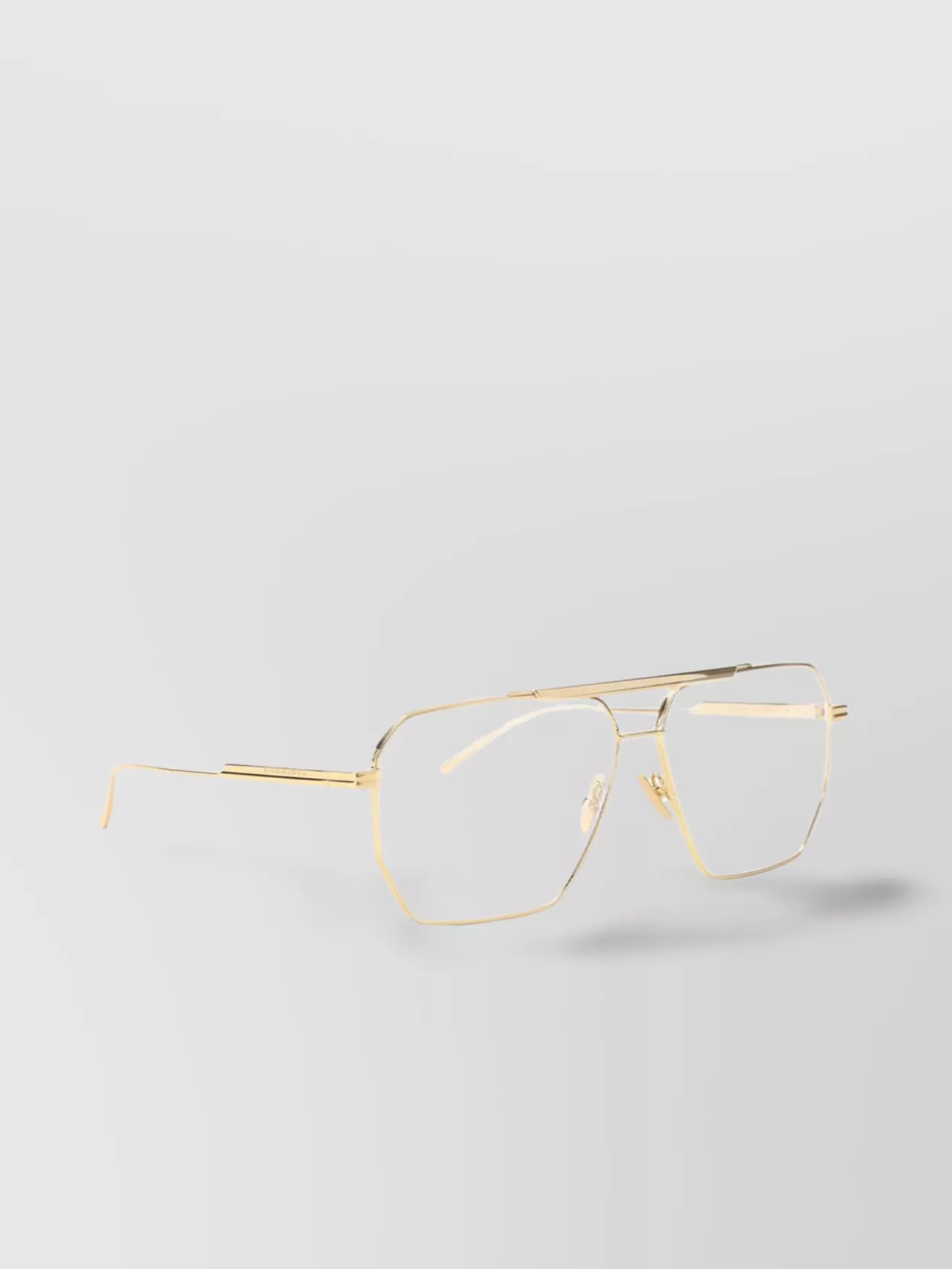 Bottega Veneta Aviator Sunglasses Clear Lenses