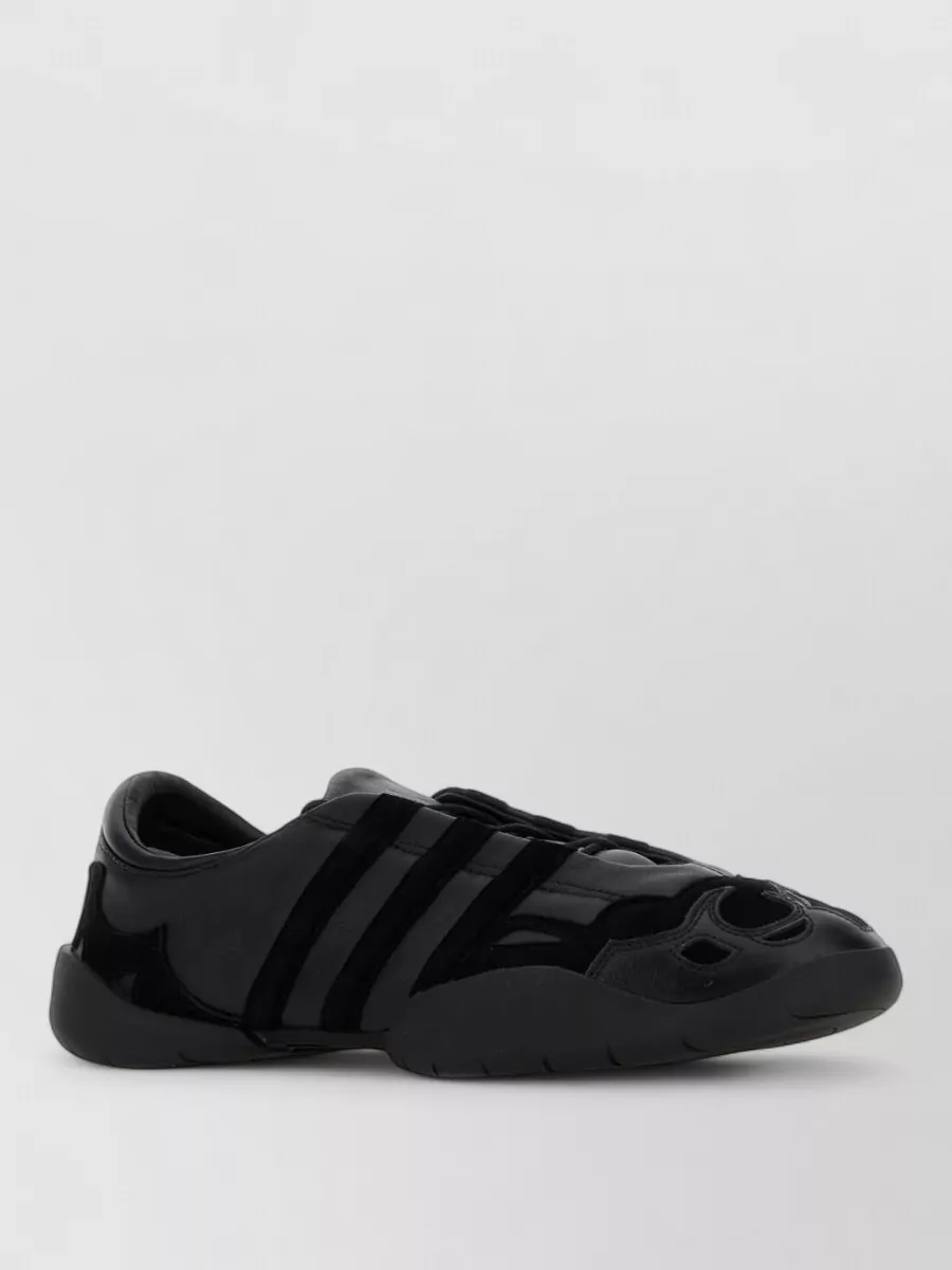 Y3 Yamamoto leather lace-up sneakers