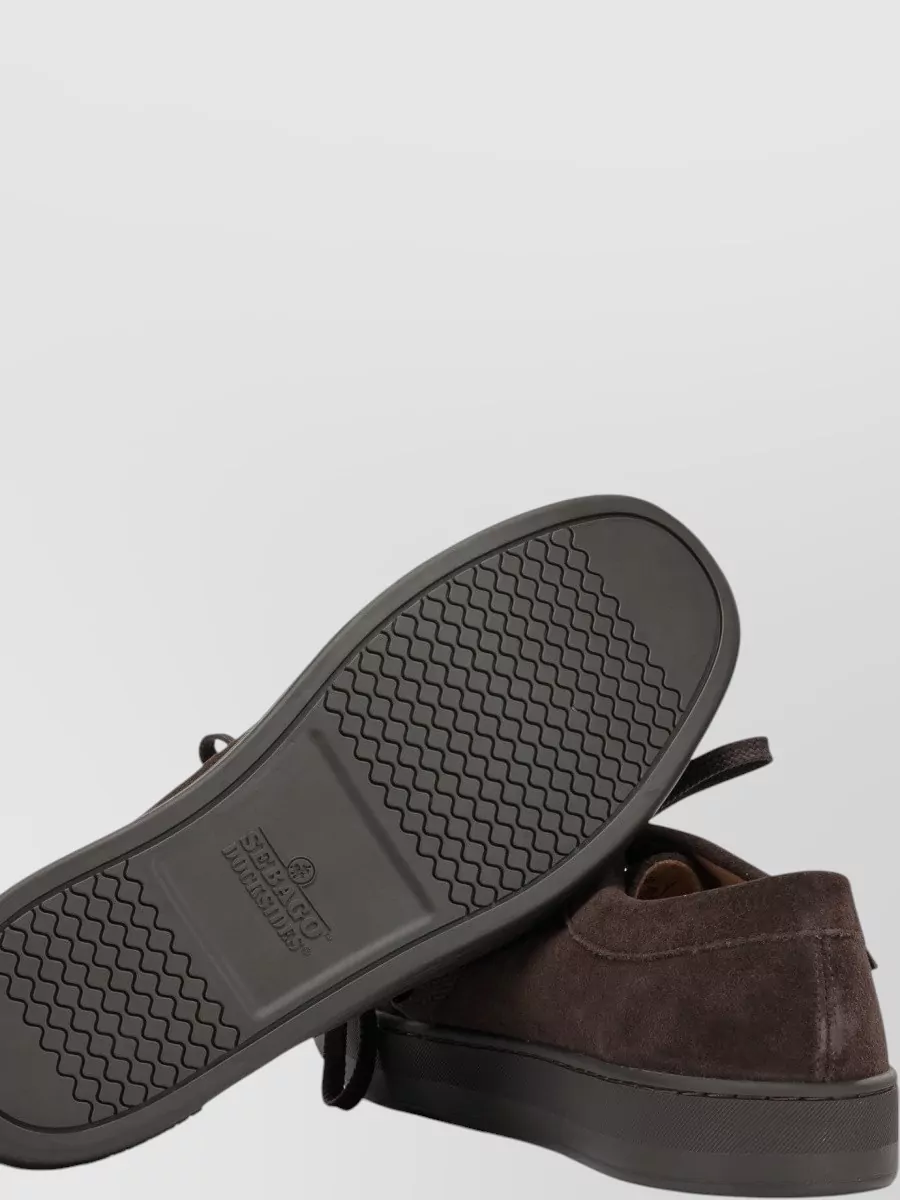Sebago Leather Lace-Up Loafers