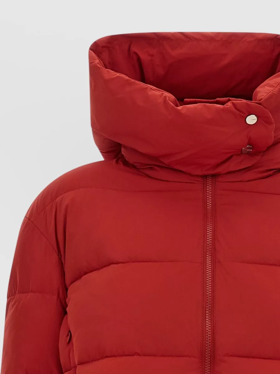 Pinko Down Quilted Hooded Parka Coat