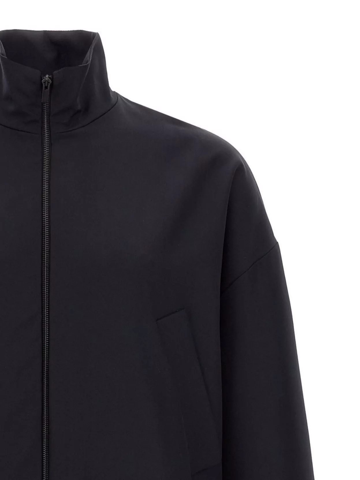 Fear Of God High-Necked Jacket With Ribbed Cuffs And Hem