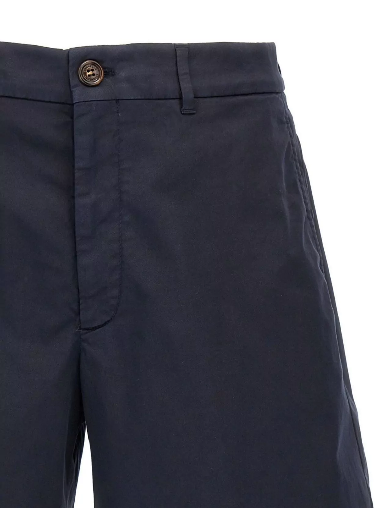 Shop Brunello Cucinelli Bermuda Shorts In Cotton