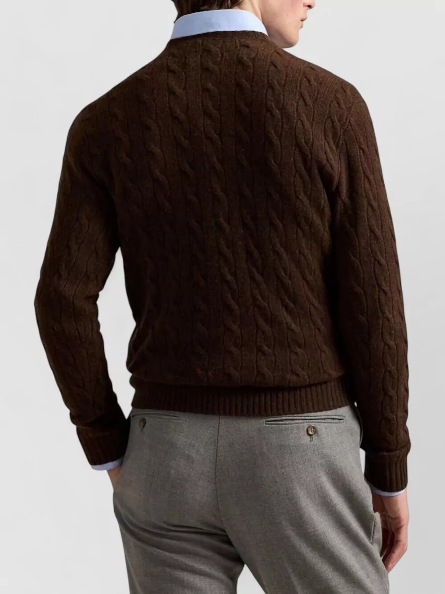 Polo Ralph Lauren Wool Cashmere Long Sleeve T-Shirt
