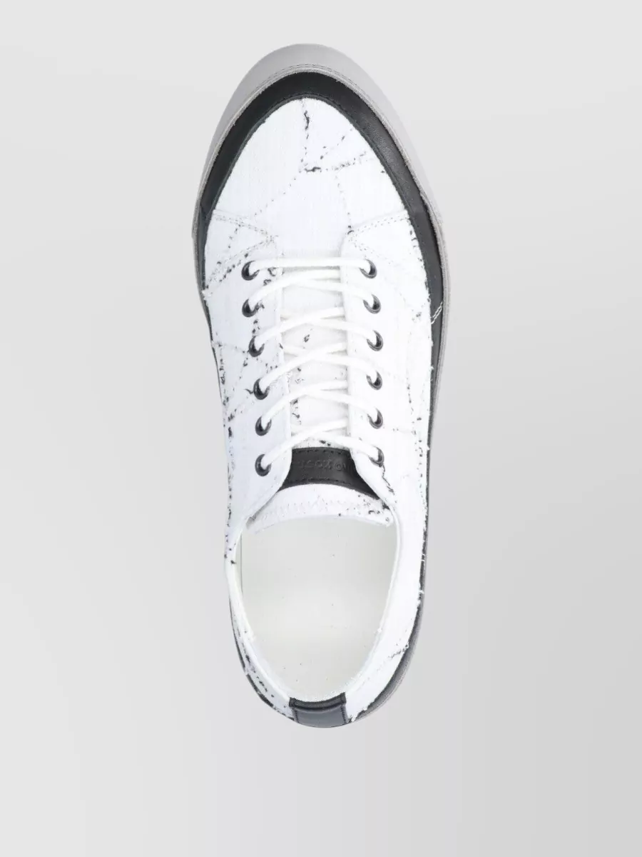 Kiko Kostadinov Leather Low-Top Sneakers