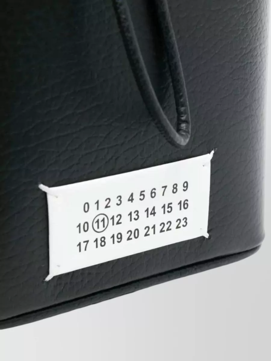 Maison Margiela 5Ac Small Leather Bucket Bag