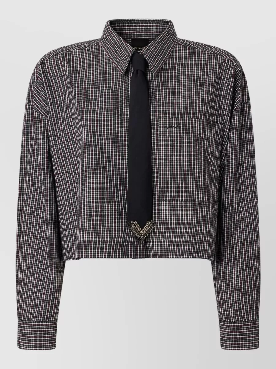 Pinko Cropped long-sleeve shirt