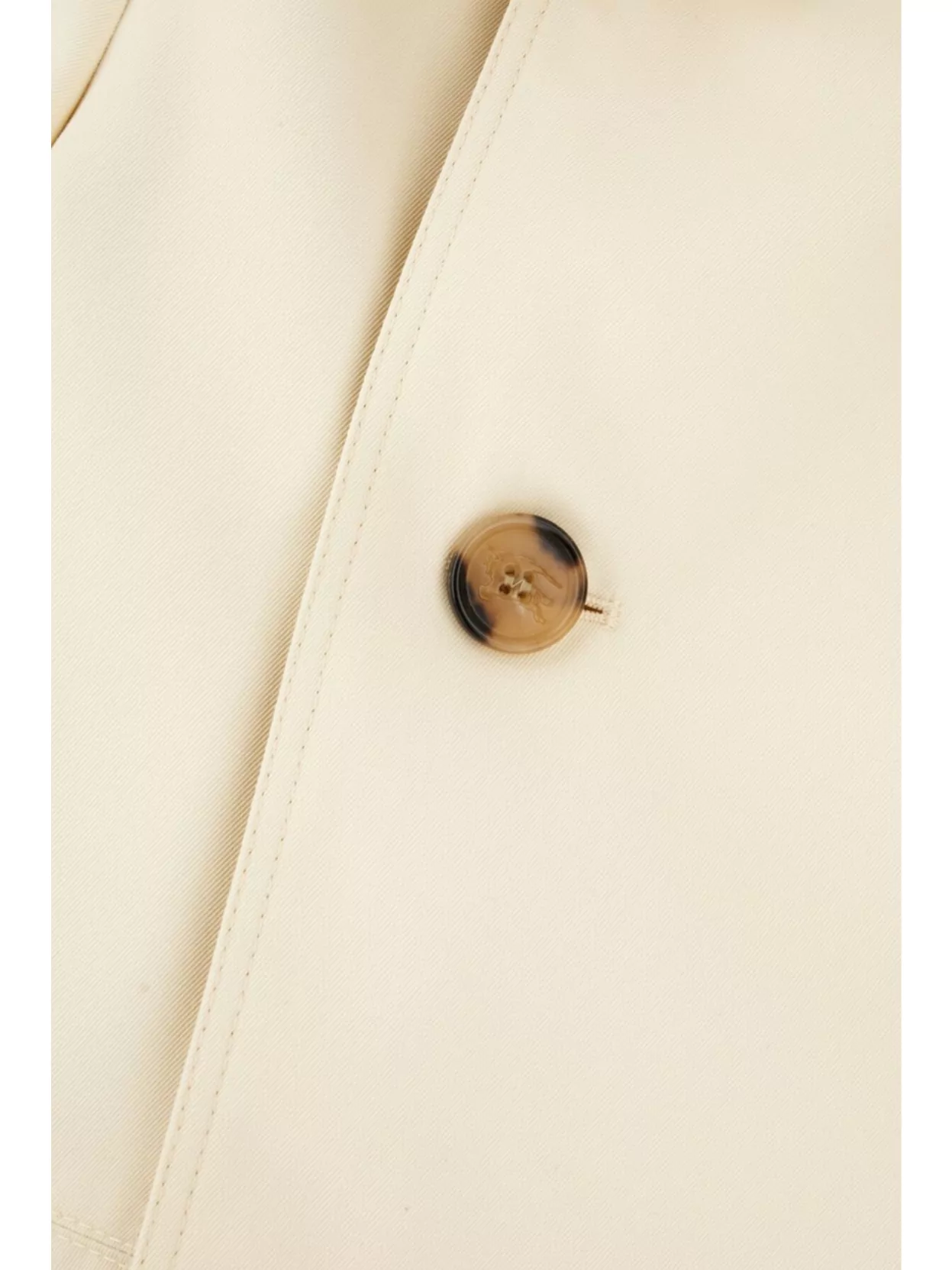 Shop Burberry Belted Trench With Double-breasted Design And Epaulettes