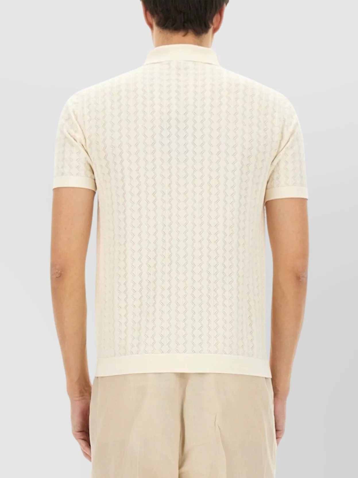 Dolce&Gabbana Textured Cotton Knit Shirt