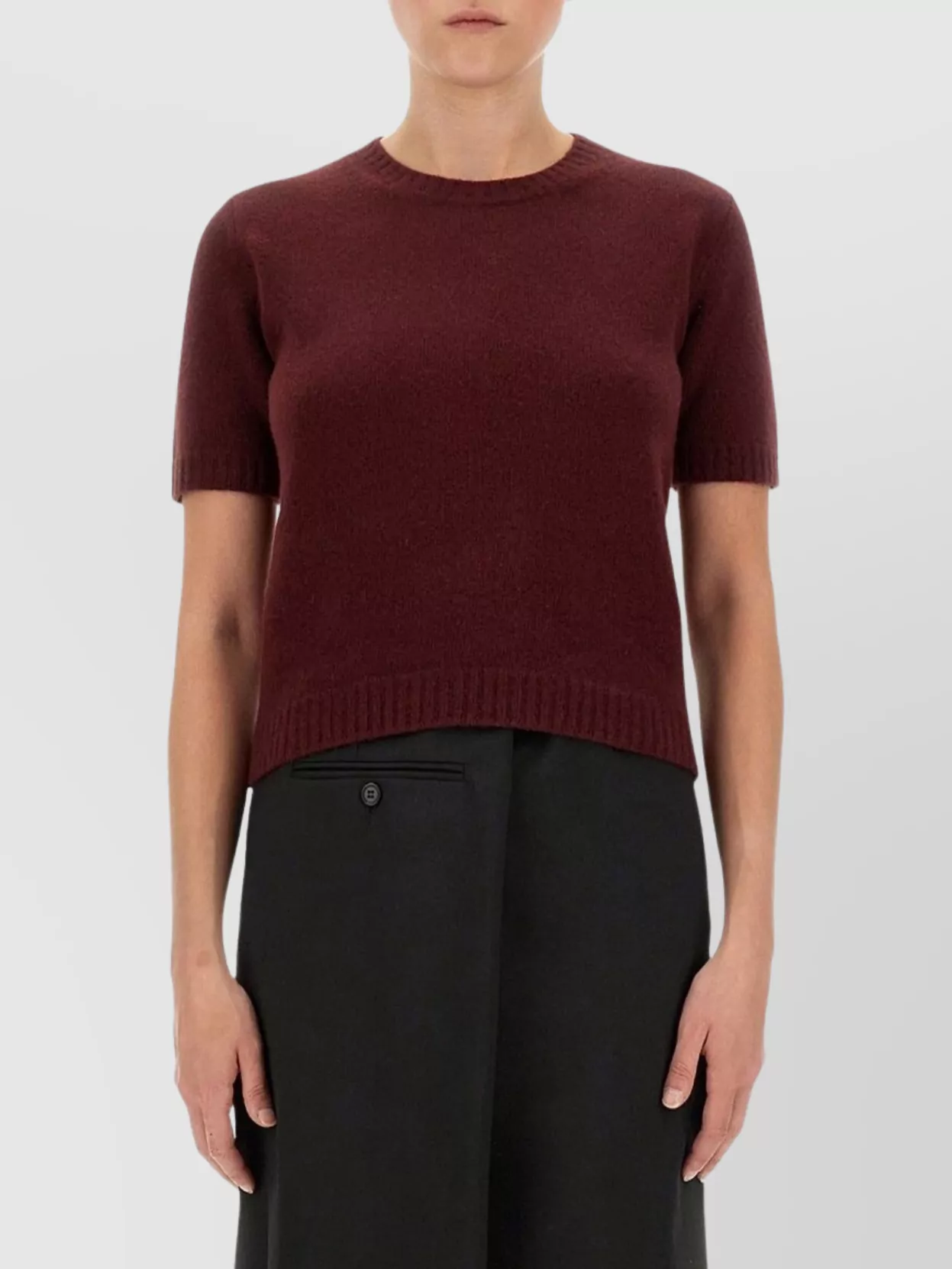 Maison Margiela Crew Neck Short Sleeve Knitwear