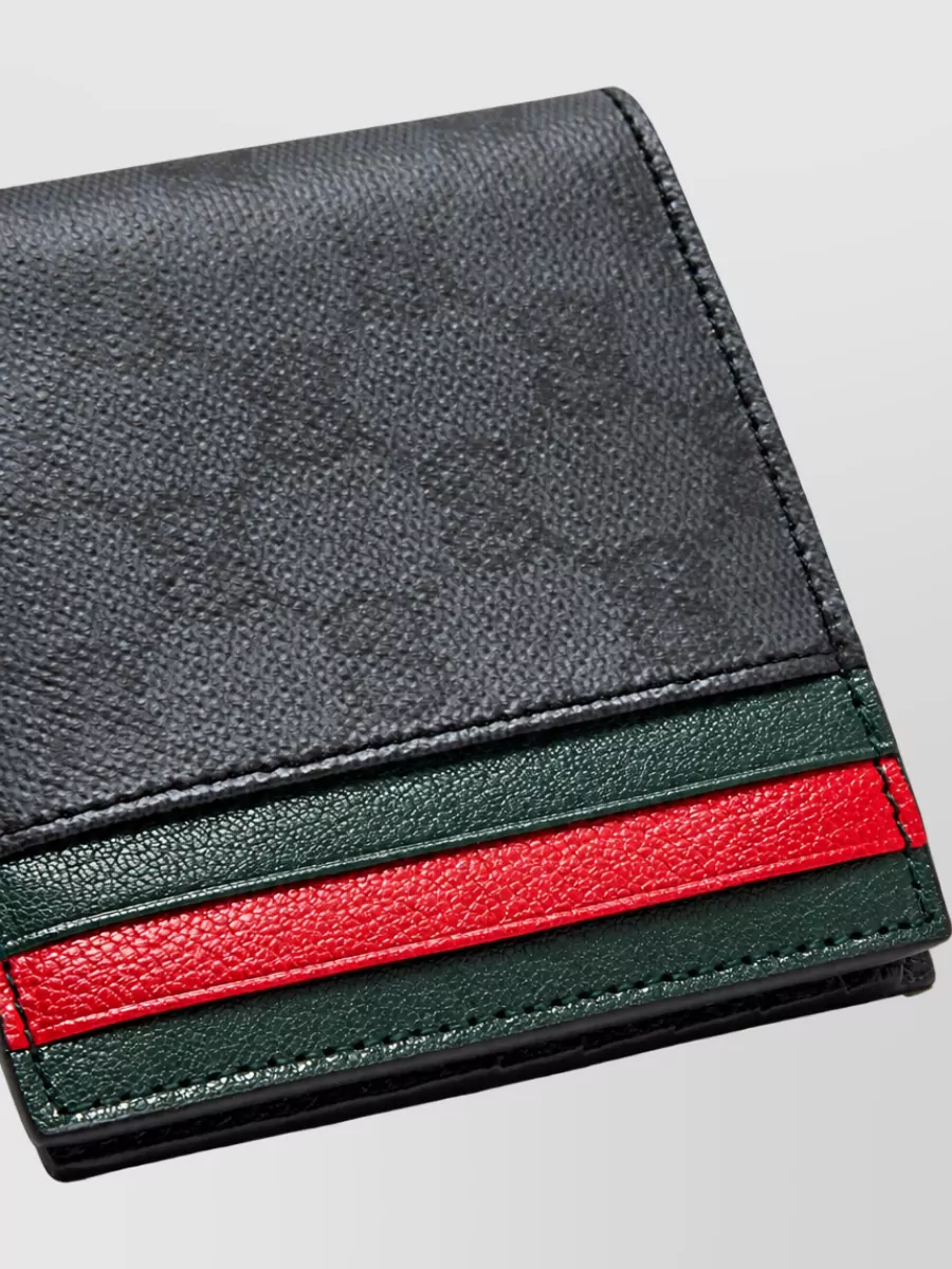Gucci Web Bi-Fold Wallet
