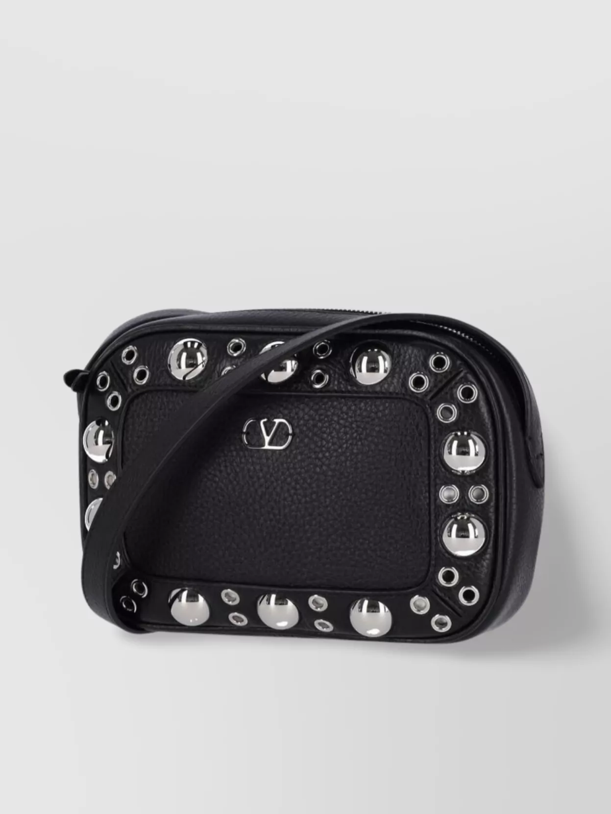 Valentino Garavani Leather Strap Shoulder Bag