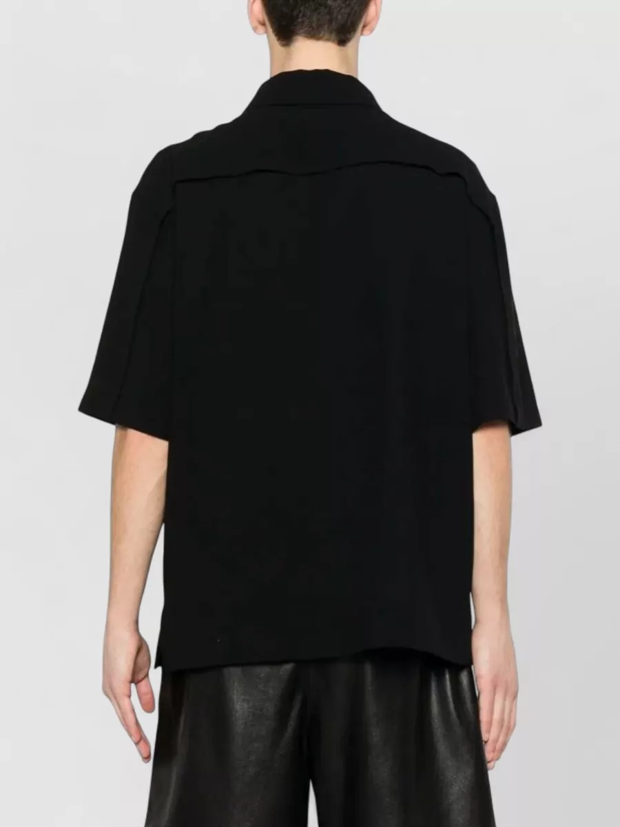 Givenchy Short Sleeve Zip Shirt Jacket Pockets