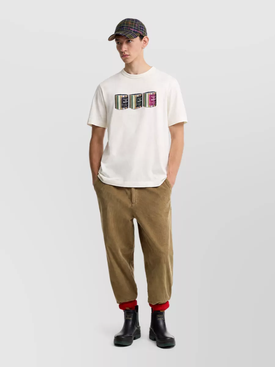 Barbour Cotton Printed Short-Sleeve T-Shirt