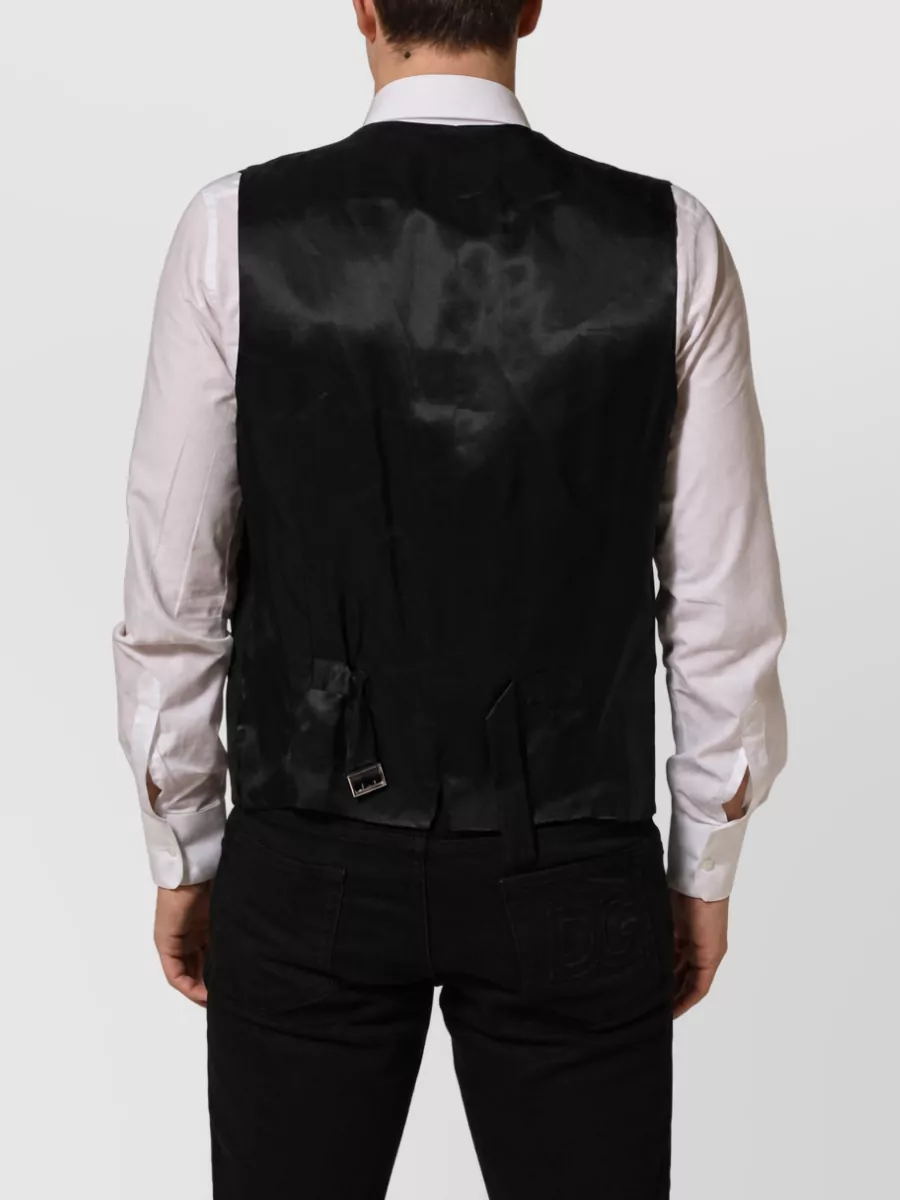 Dolce&Gabbana Virgin Wool Waistcoat