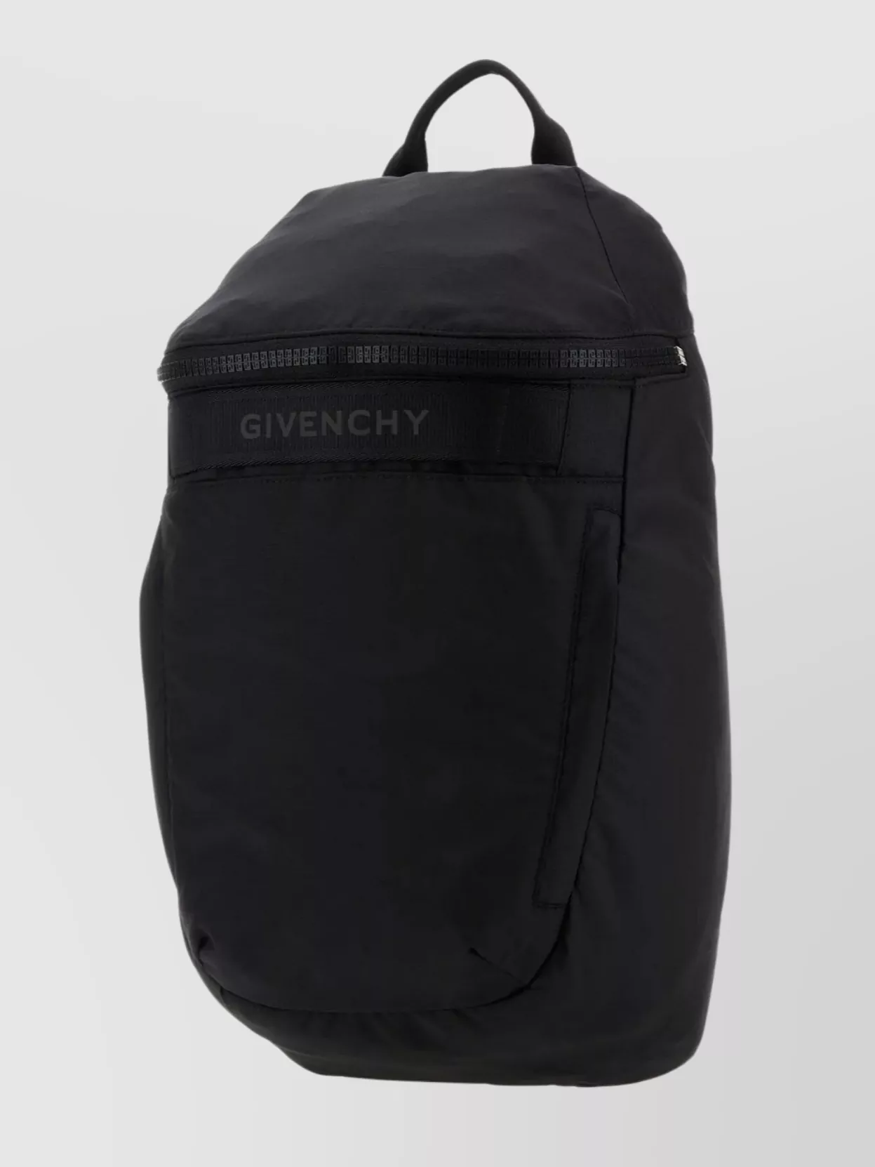 Shop Givenchy Logo-printed Adjustable Shoulder Strap Backpack In Black