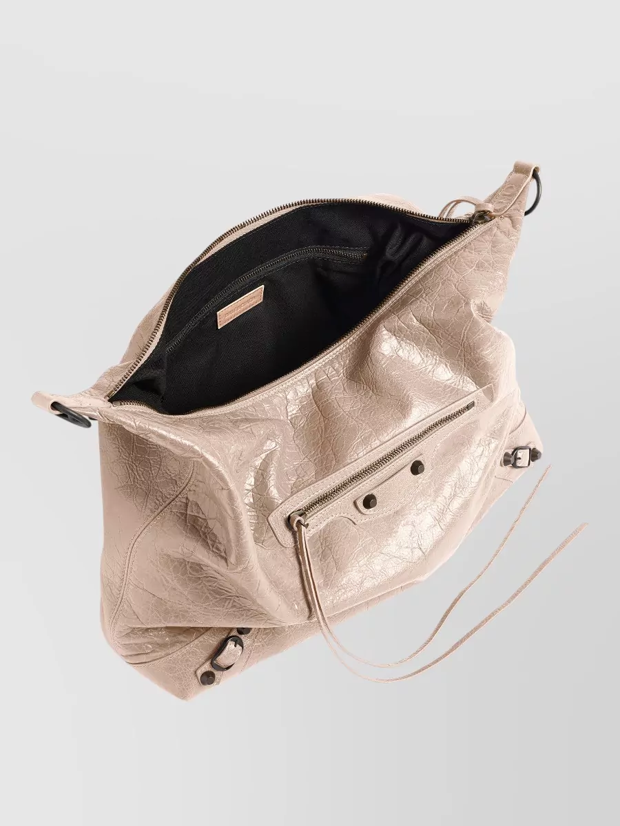 Balenciaga City Medium Hobo Shoulder Bag Zip