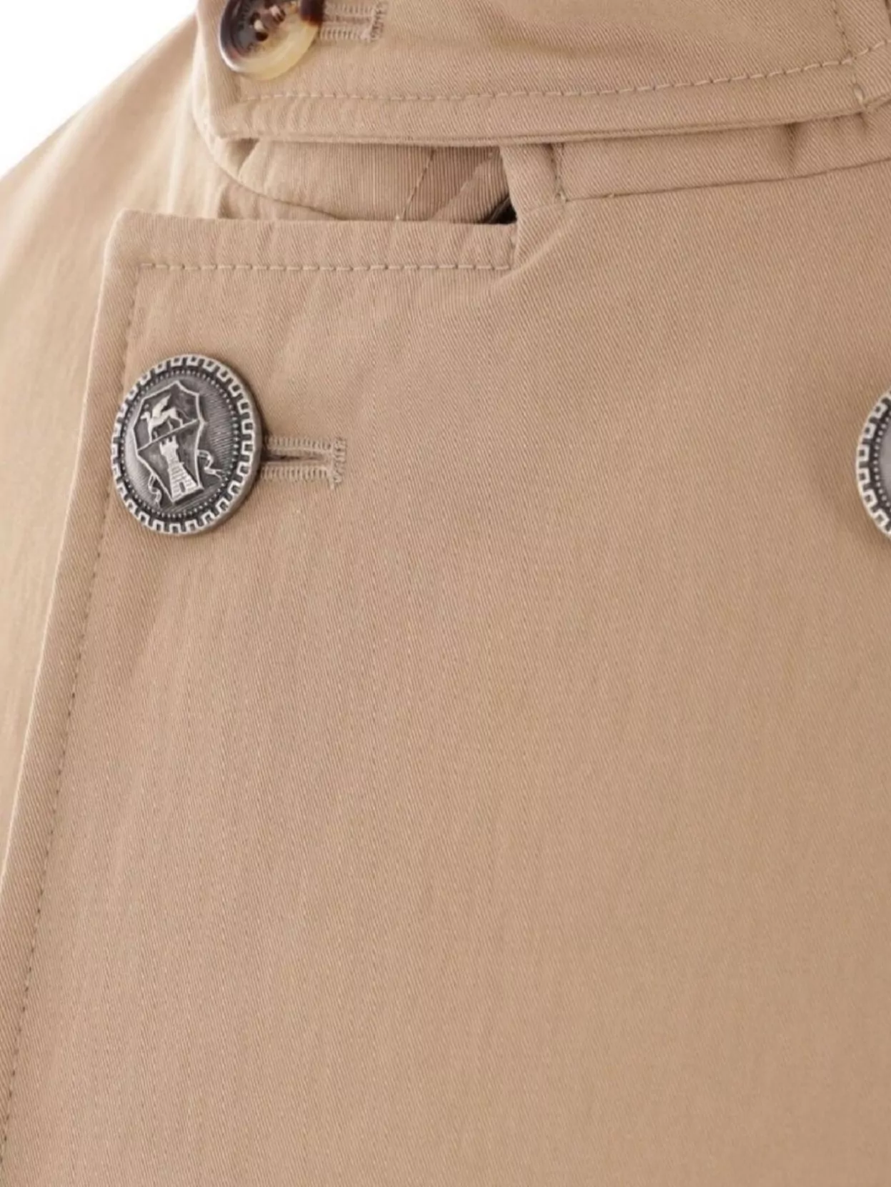 Brunello Cucinelli Stylish High Collar Down Jacket In Neutral