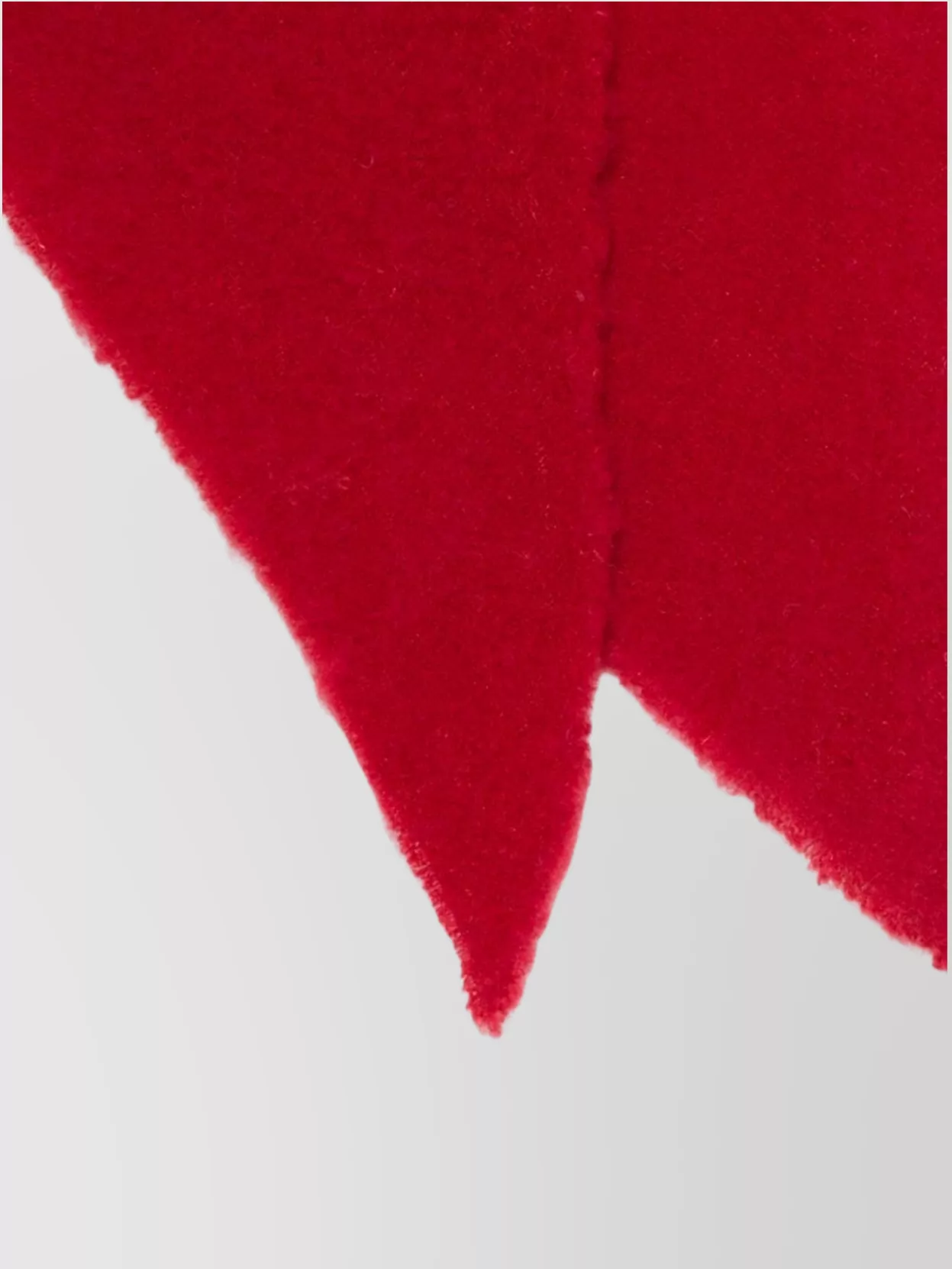 Faliero Sarti Triangle Wool And Cashmere Scarf In Red