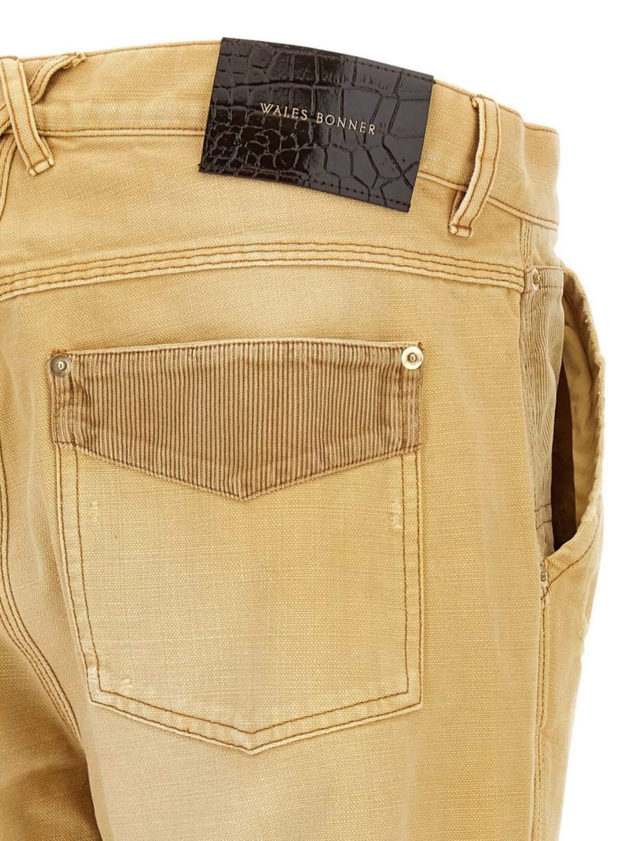 Wales Bonner 'Sierra' Trousers Featuring Contrast Panels