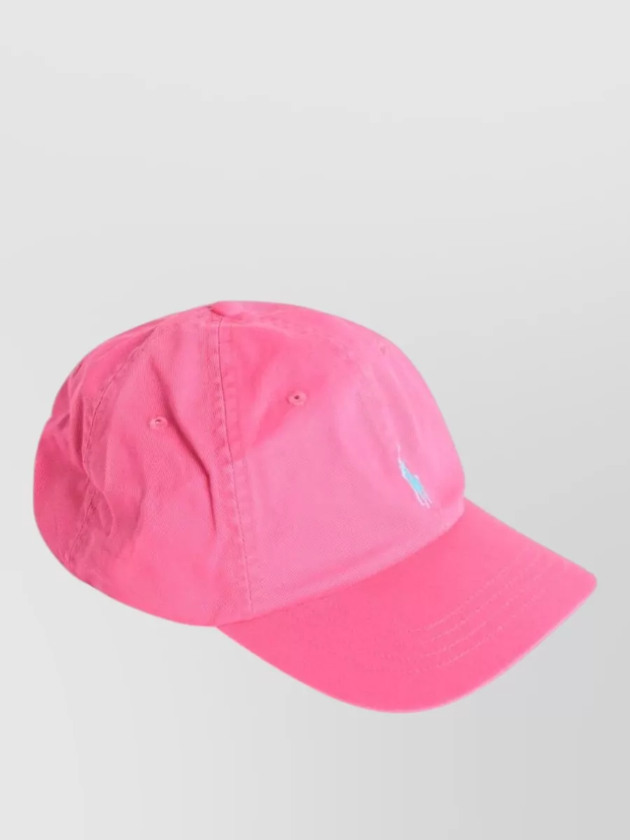 Polo Ralph Lauren Cotton Cap Curved Brim Structured Baseball Style
