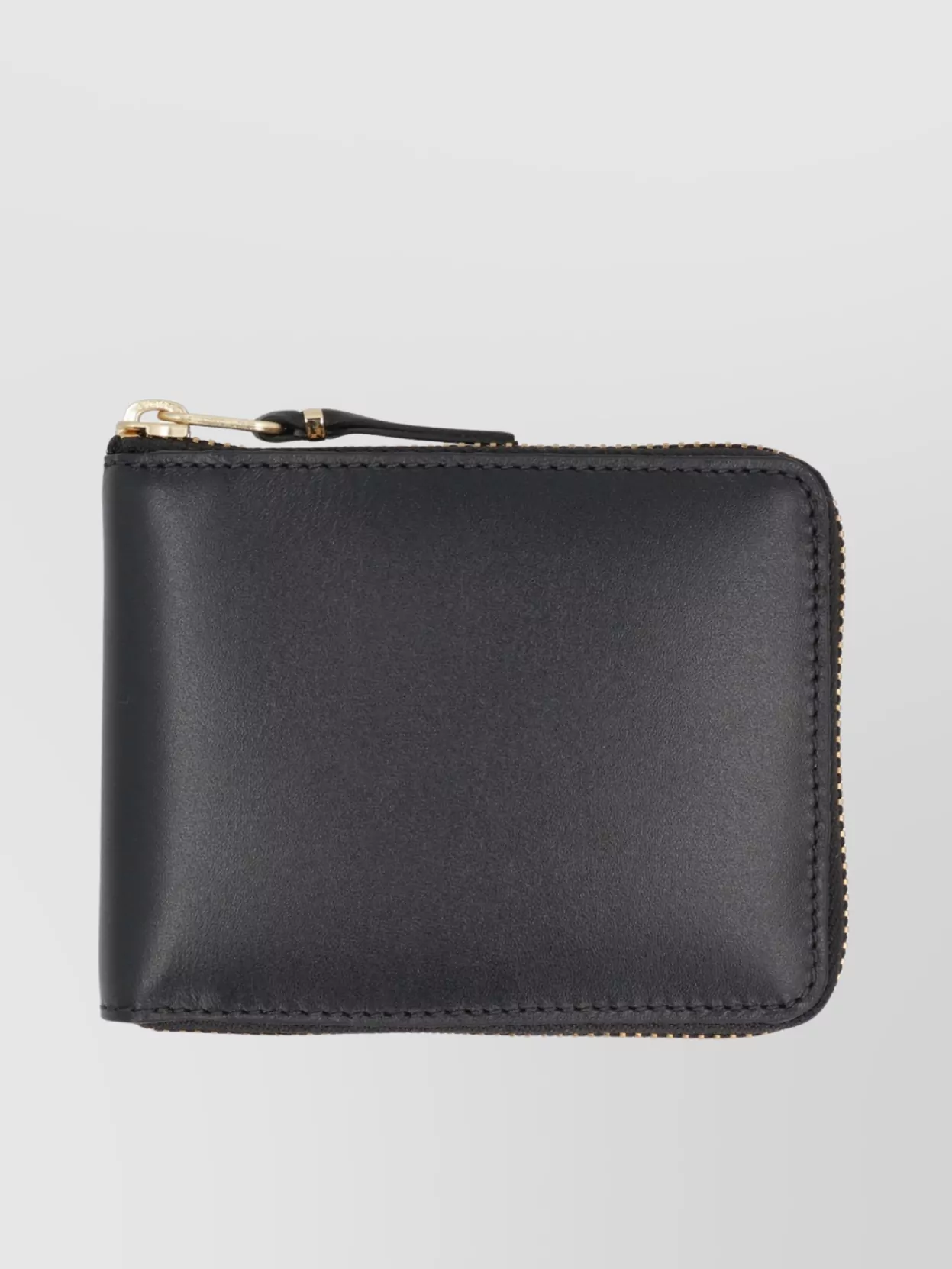 Shop Comme Des Garçons Compact Smooth Leather Wallet Dimensions