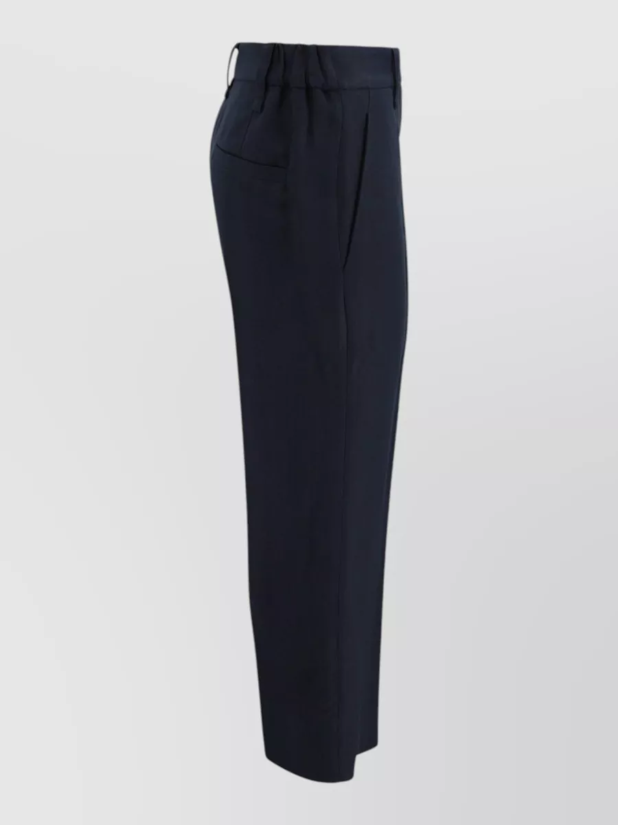 Brunello Cucinelli Cropped Slim-Fit Cigarette Trousers