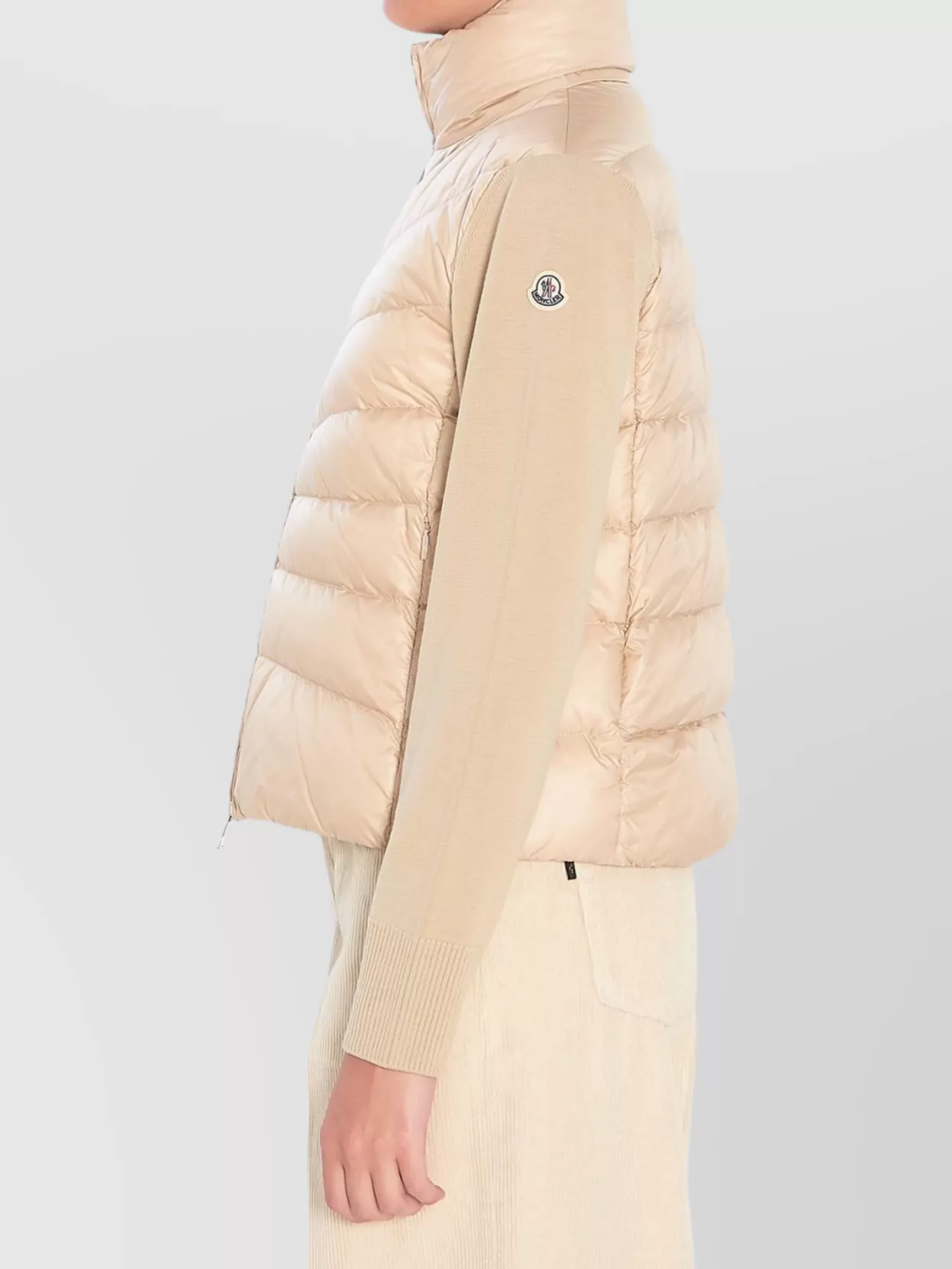 Moncler Oversized Wool Cardigan Padding