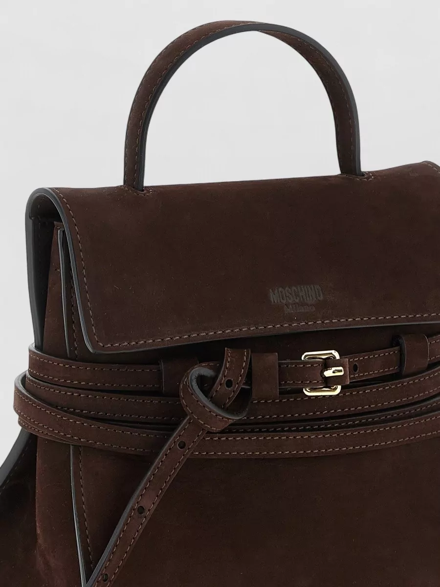 Moschino Leather Shoulder Bag