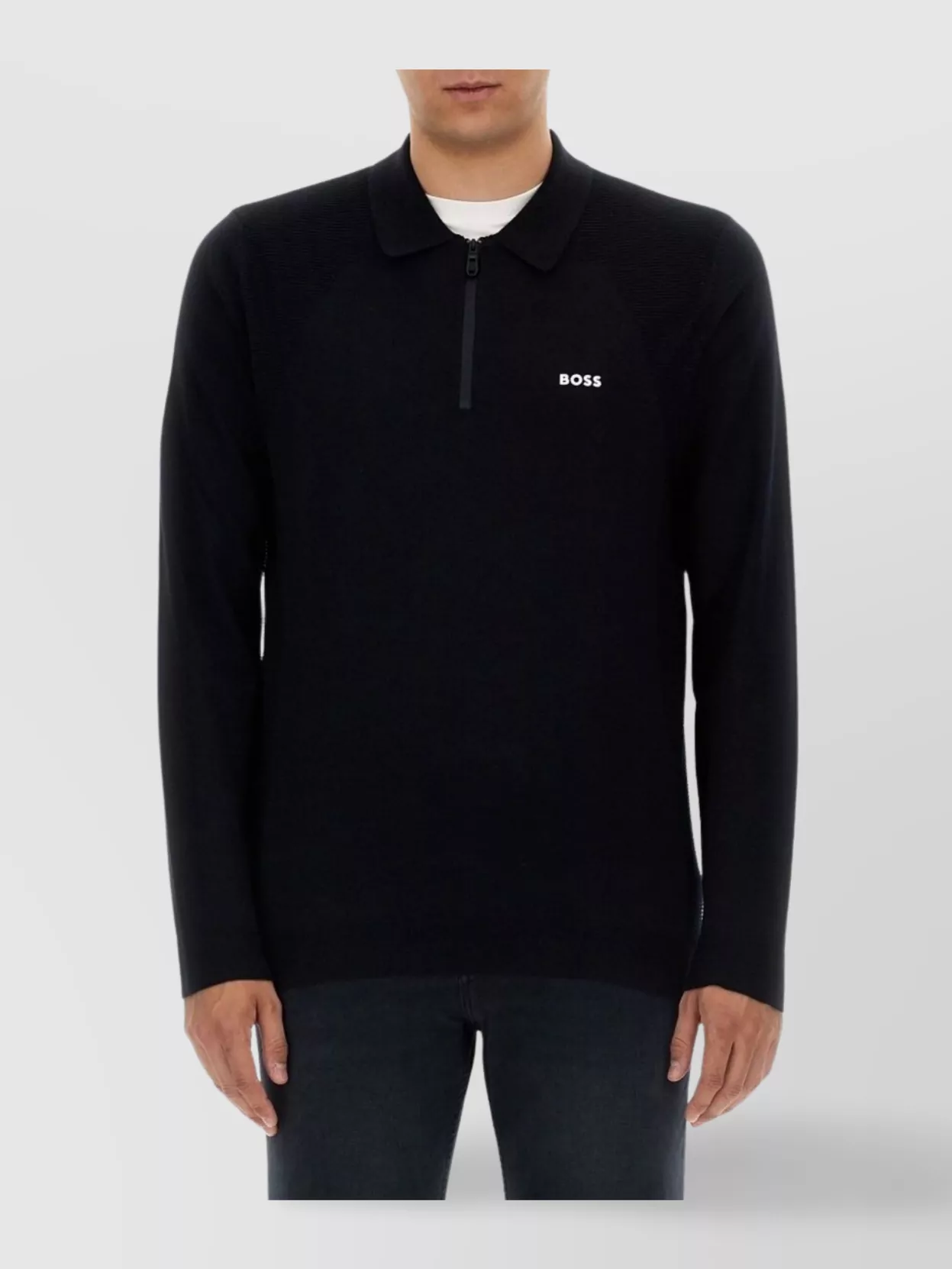 HUGO BOSS LOGO SWEATSHIRT LONG SLEEVES