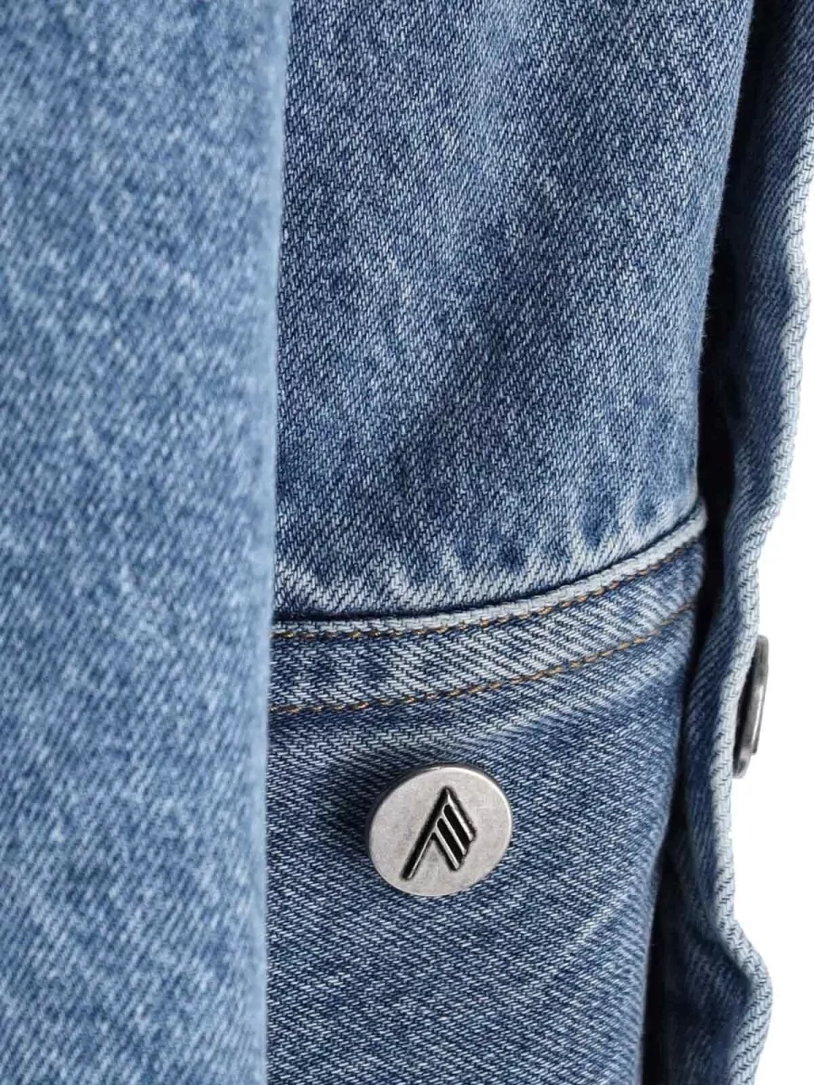 The Attico Long Sleeve Shirt Button Cuffs Style