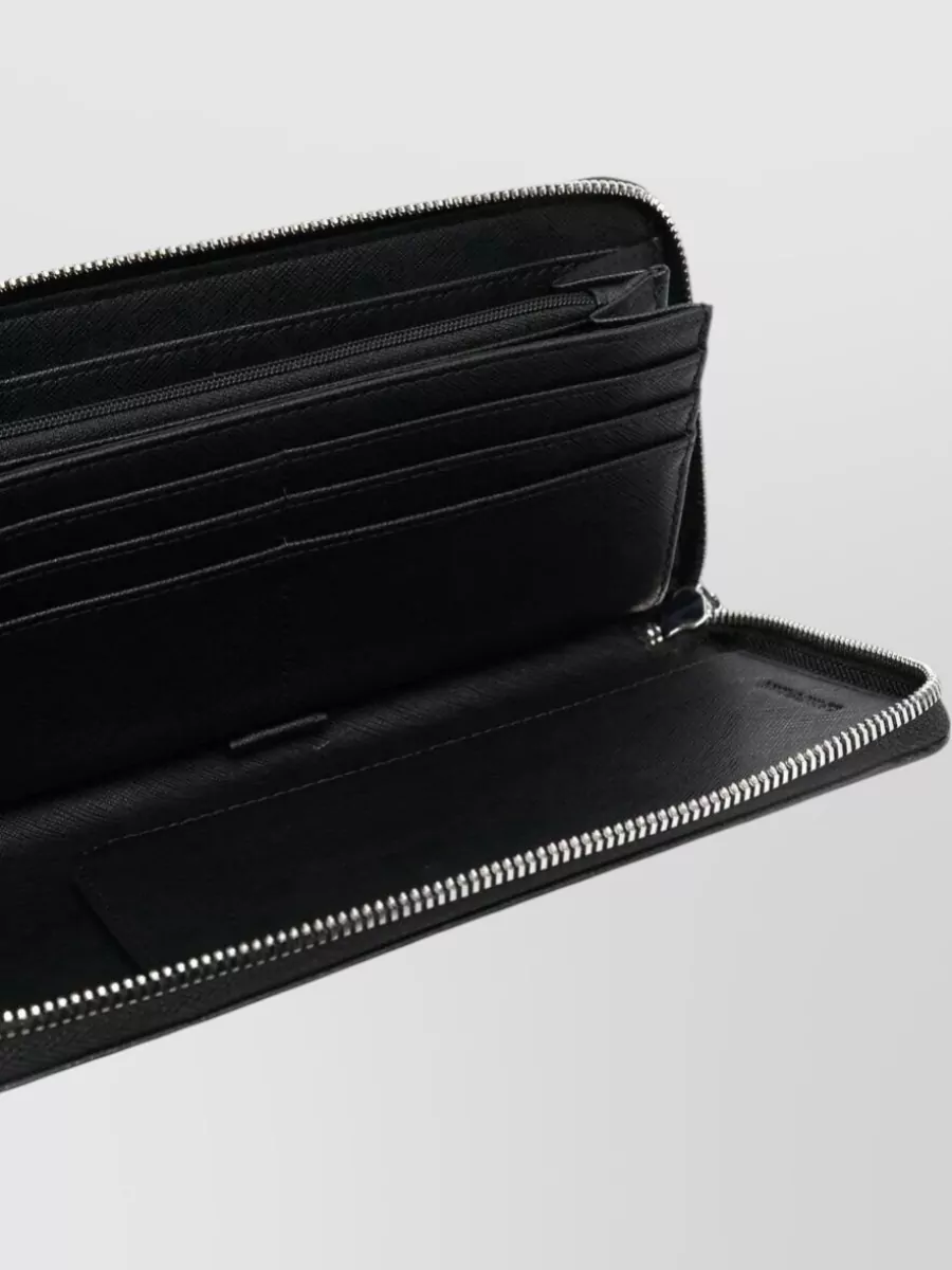 Emporio Armani Leather Continental Wallet