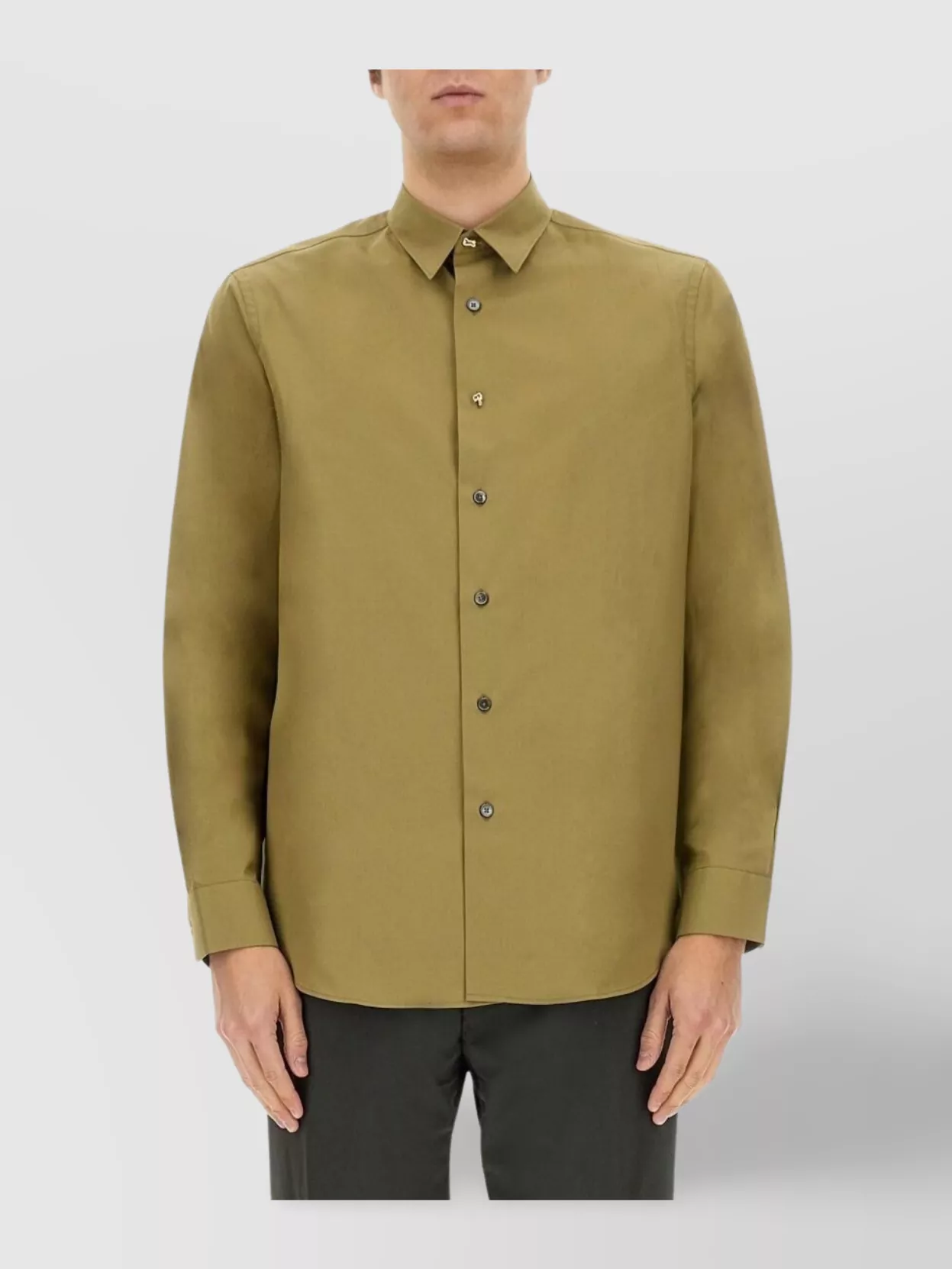 Paul Smith Regular Fit Cotton Shirt With Buttoned Cuffs