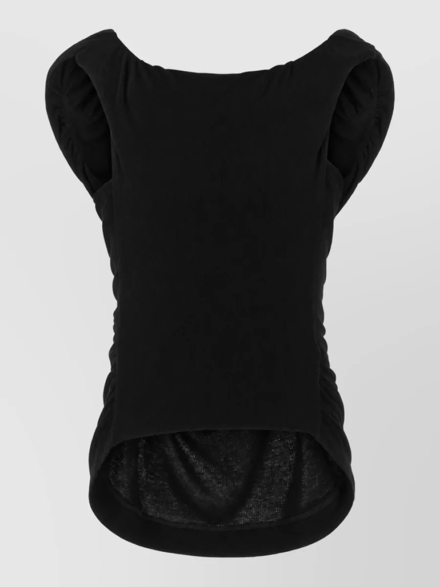 Vivienne Westwood ruched short-sleeve top