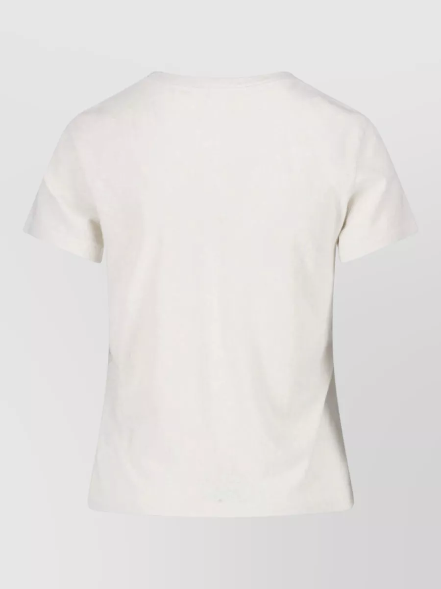 Re/Done Cotton Short Sleeve T-Shirt