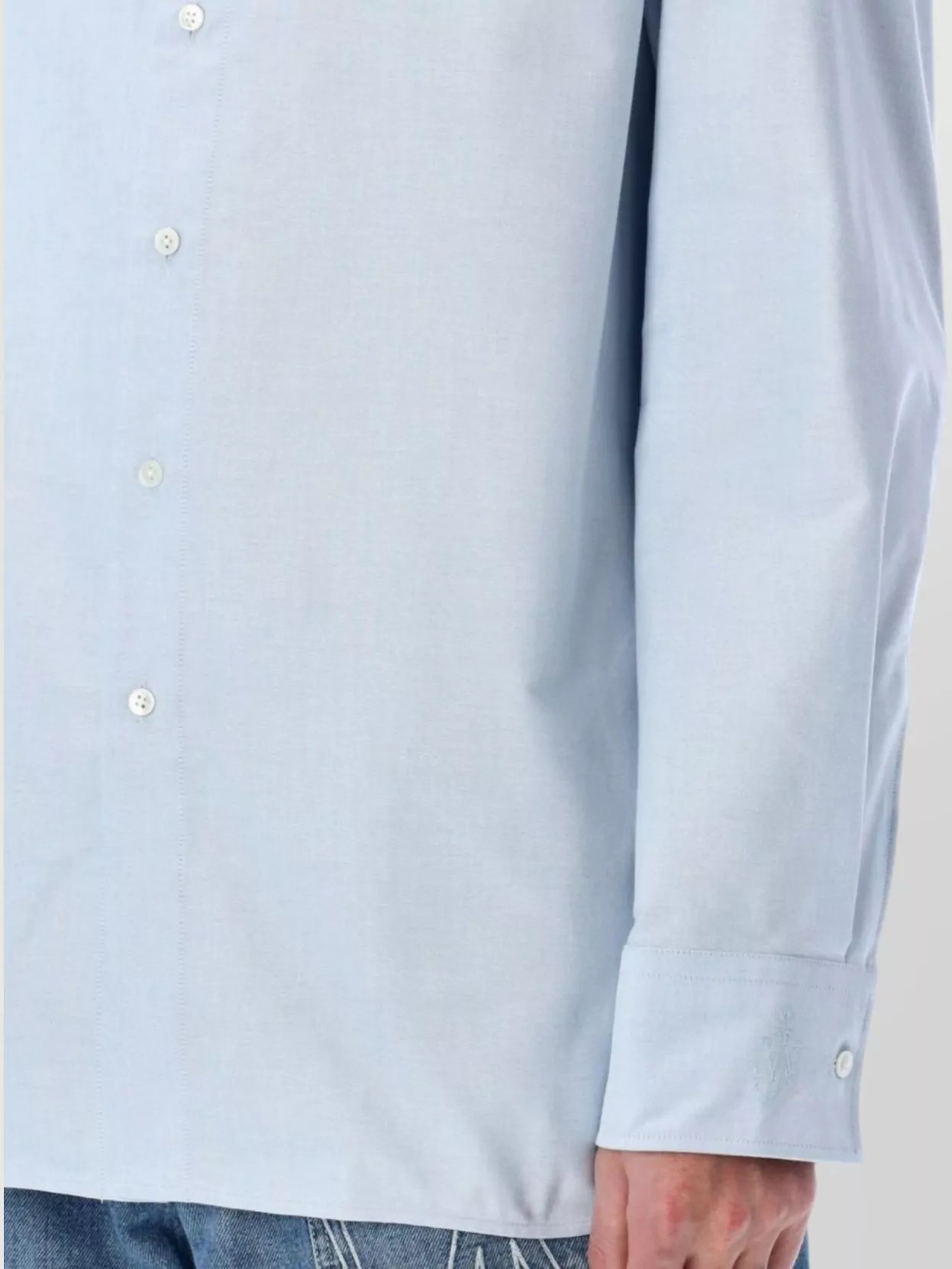 Jw Anderson Collared Shirt With Long Sleeves