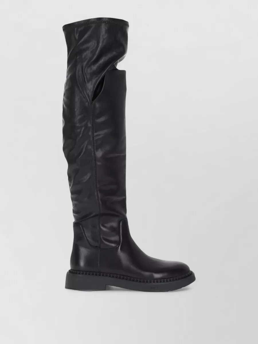 Ash Leather Boots