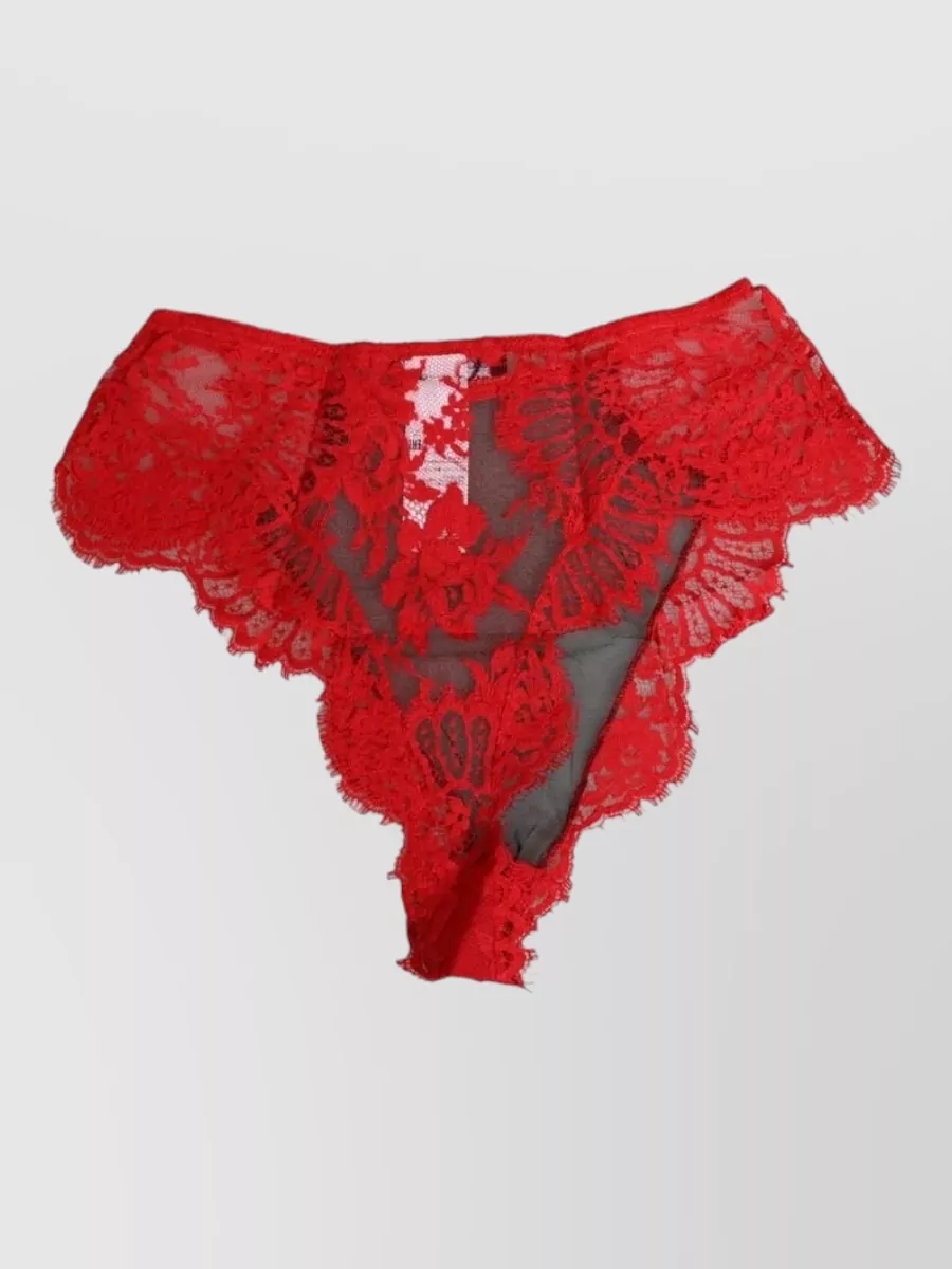 Dolce&Gabbana floral lace briefs