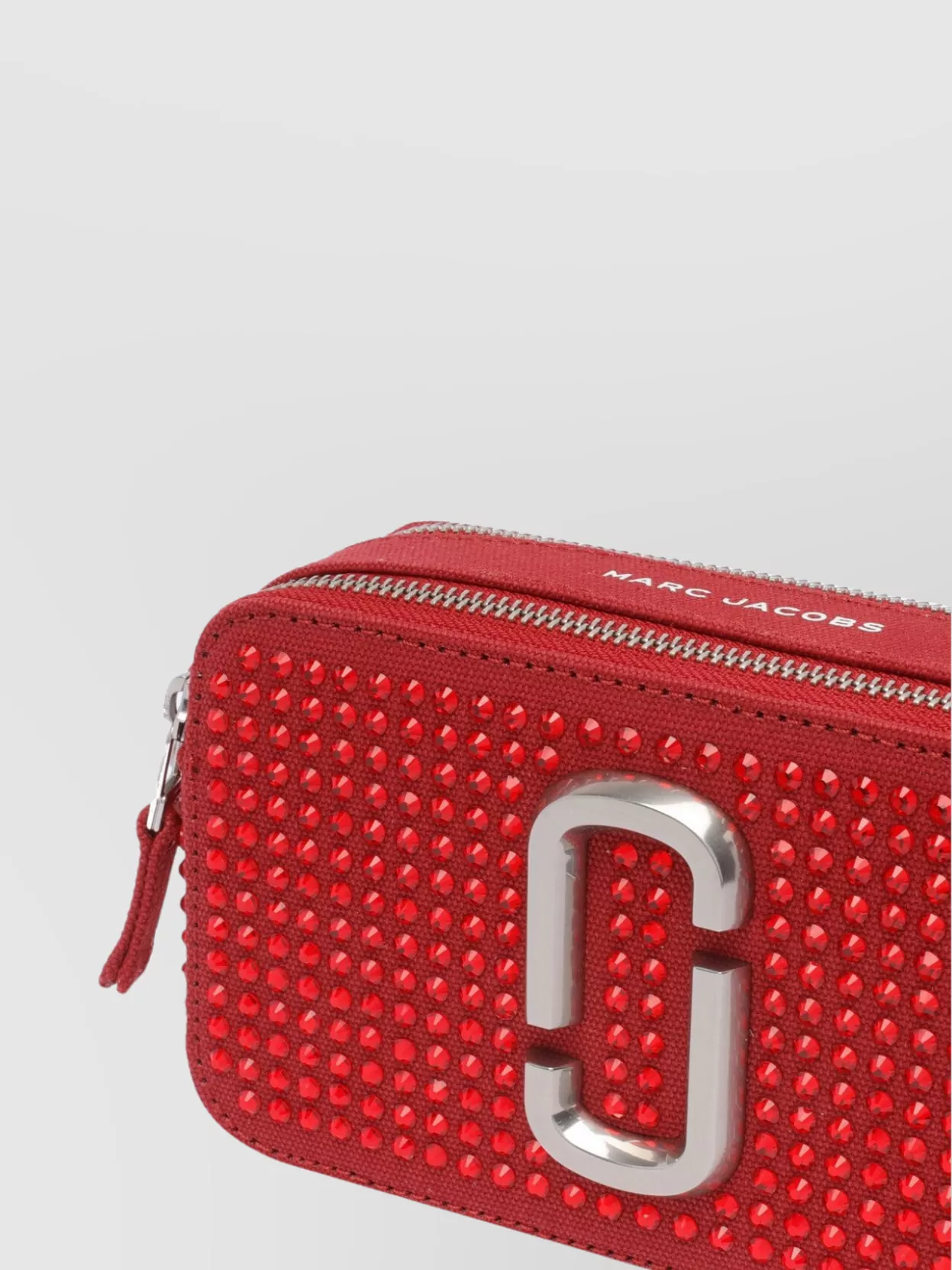 Marc Jacobs Crystal Studded Snapshot Crossbody Bag